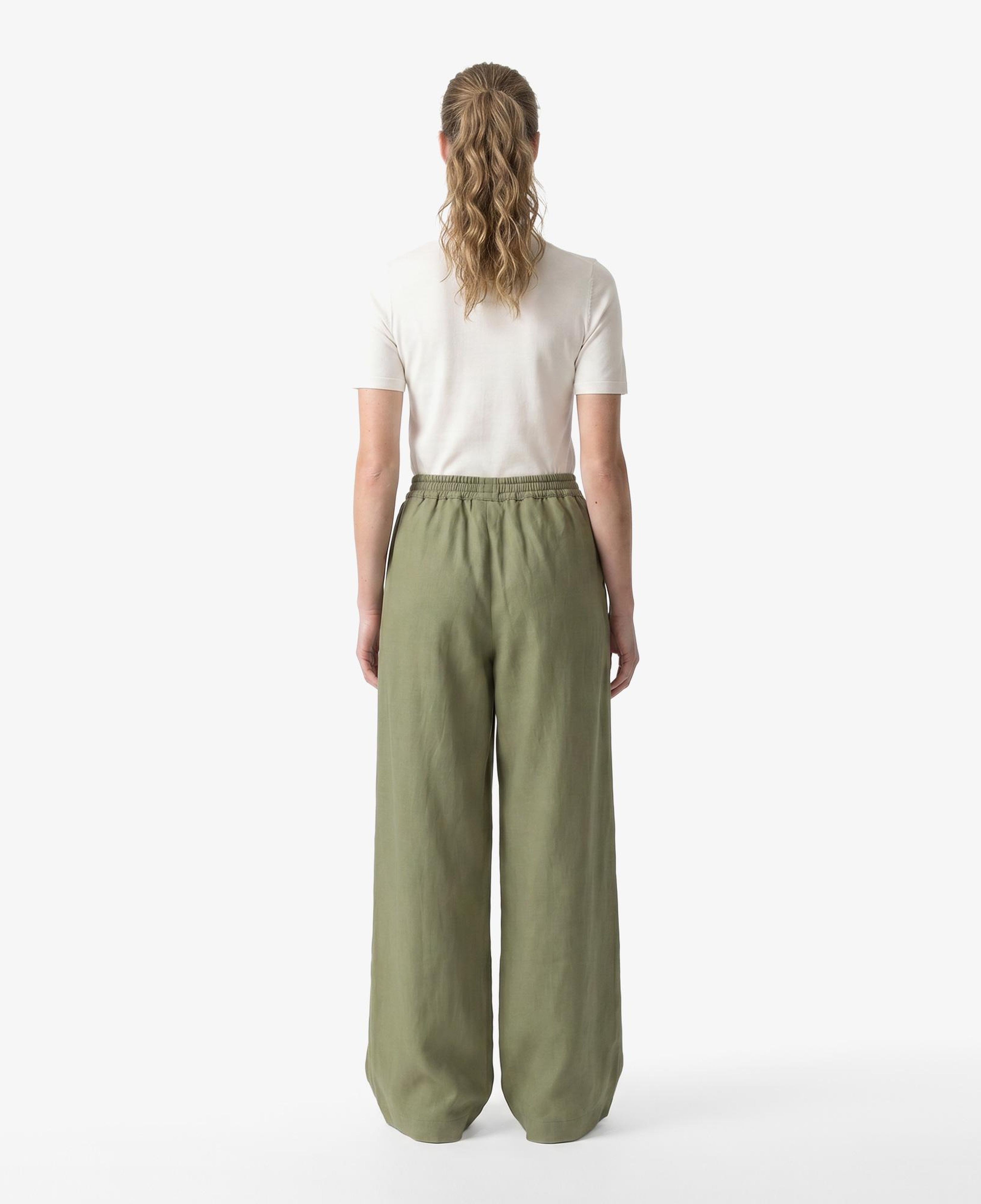 Kadın Relaxed Fit Haki Pantolon