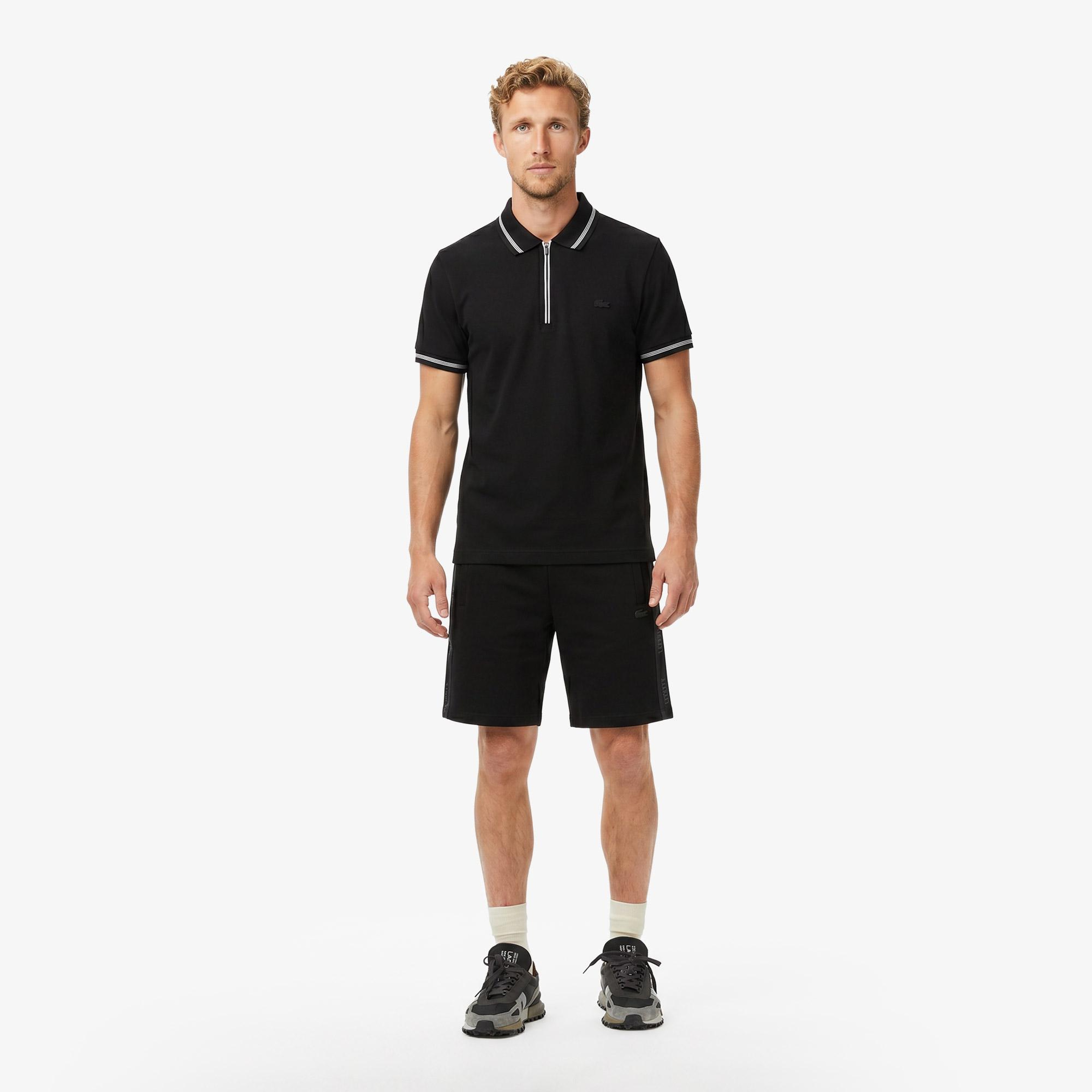 Erkek Regular Fit Siyah Polo