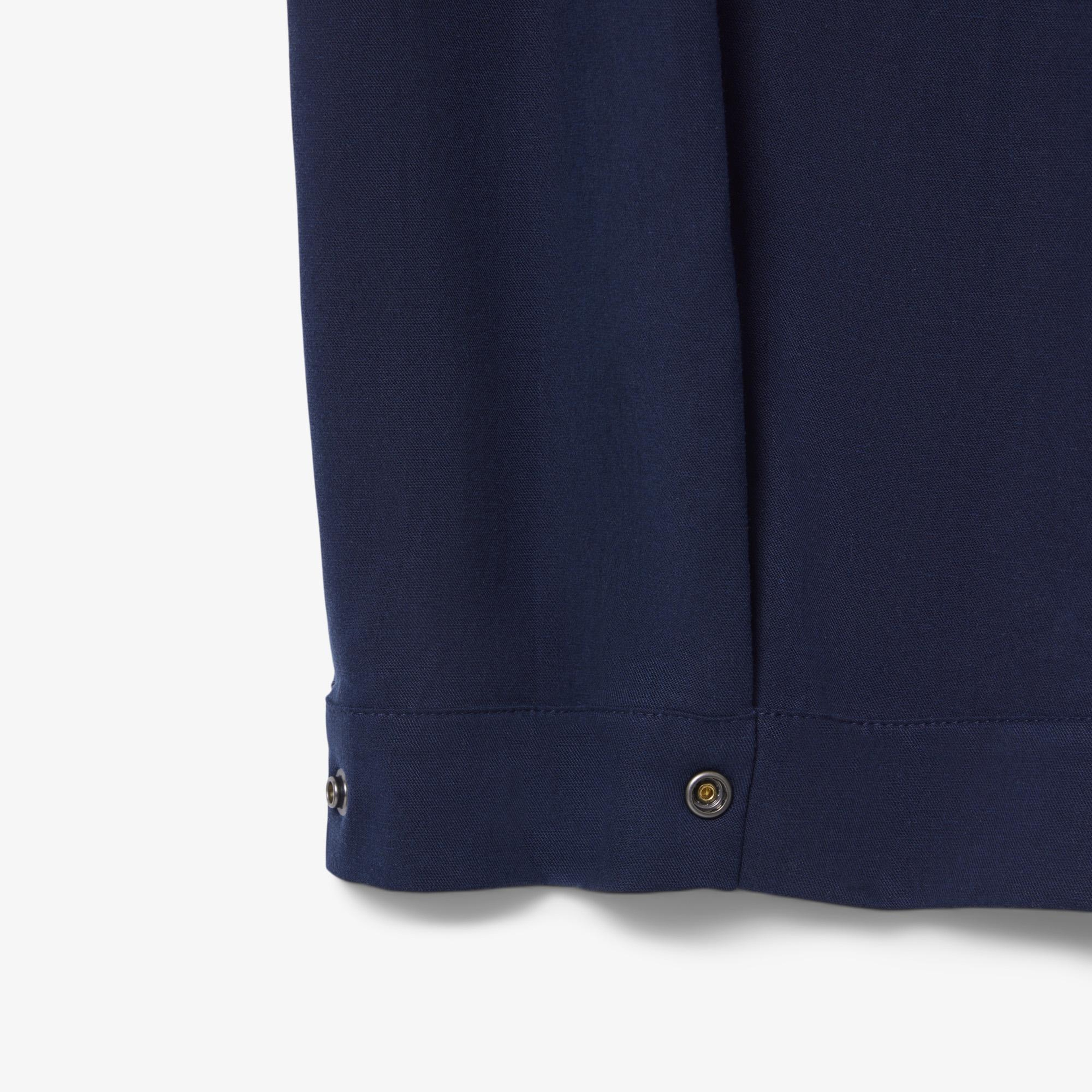 Kadın Oversize Fit Lacivert Pantolon