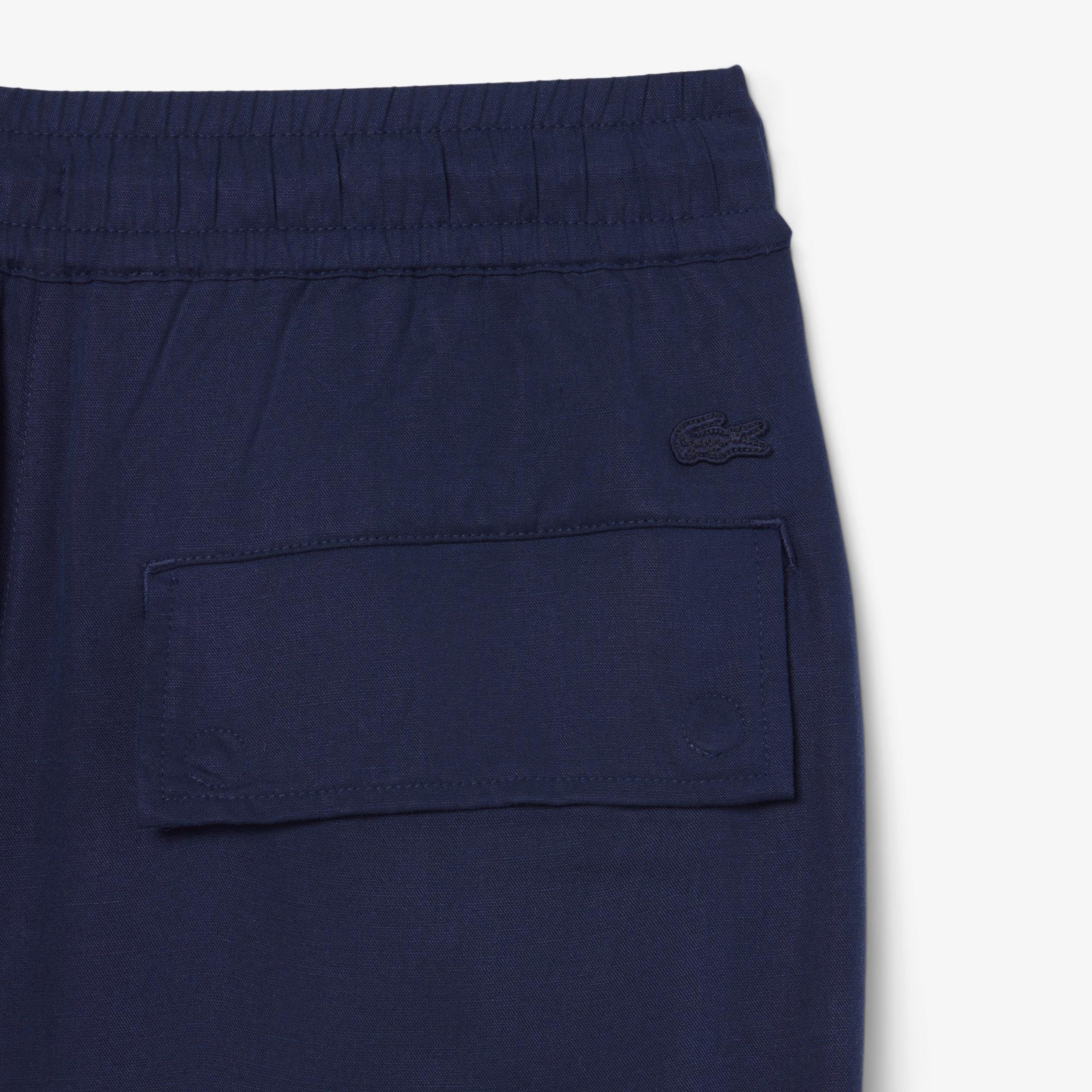 Kadın Oversize Fit Lacivert Pantolon