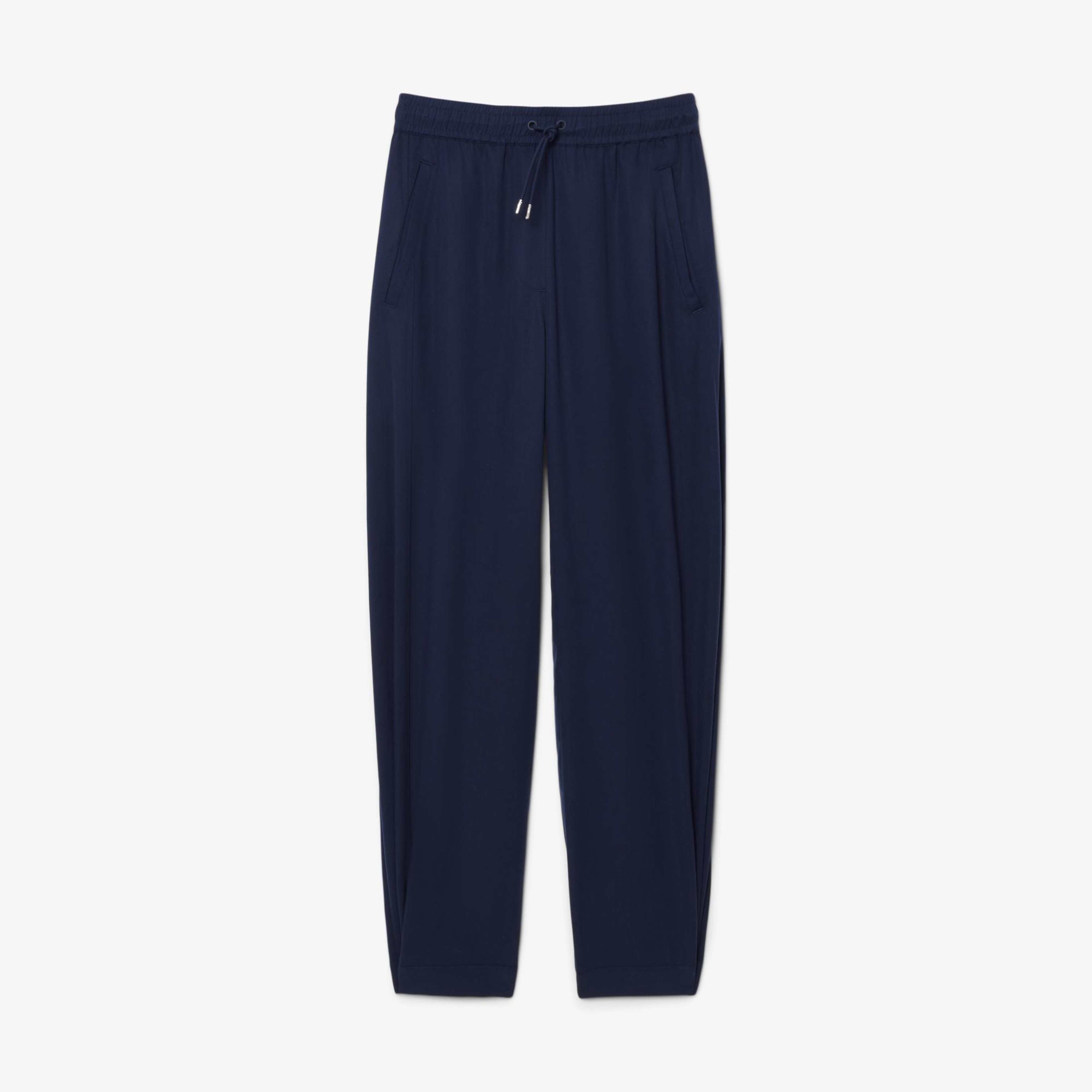 Kadın Oversize Fit Lacivert Pantolon