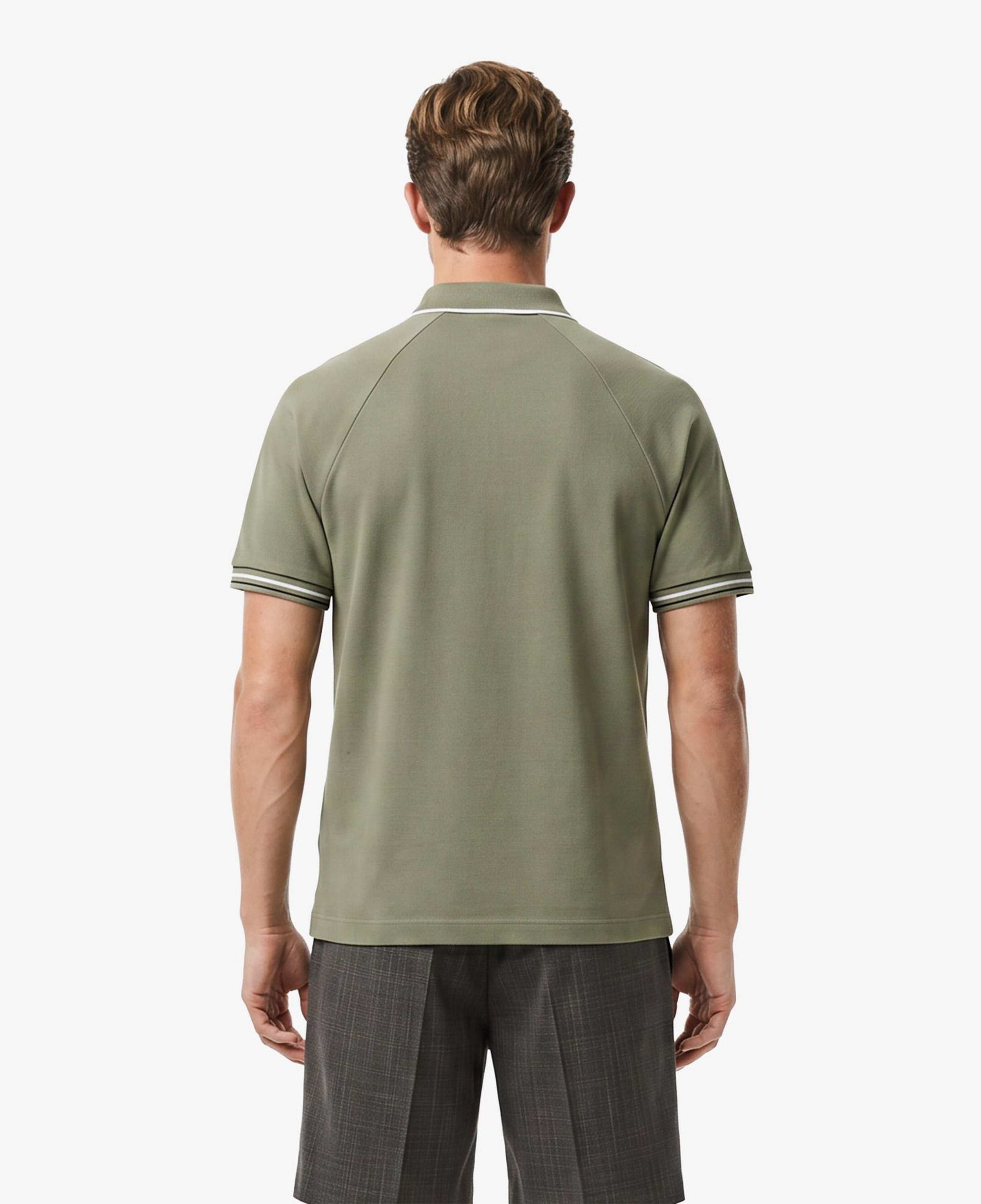 Erkek Regular Fit Haki Polo
