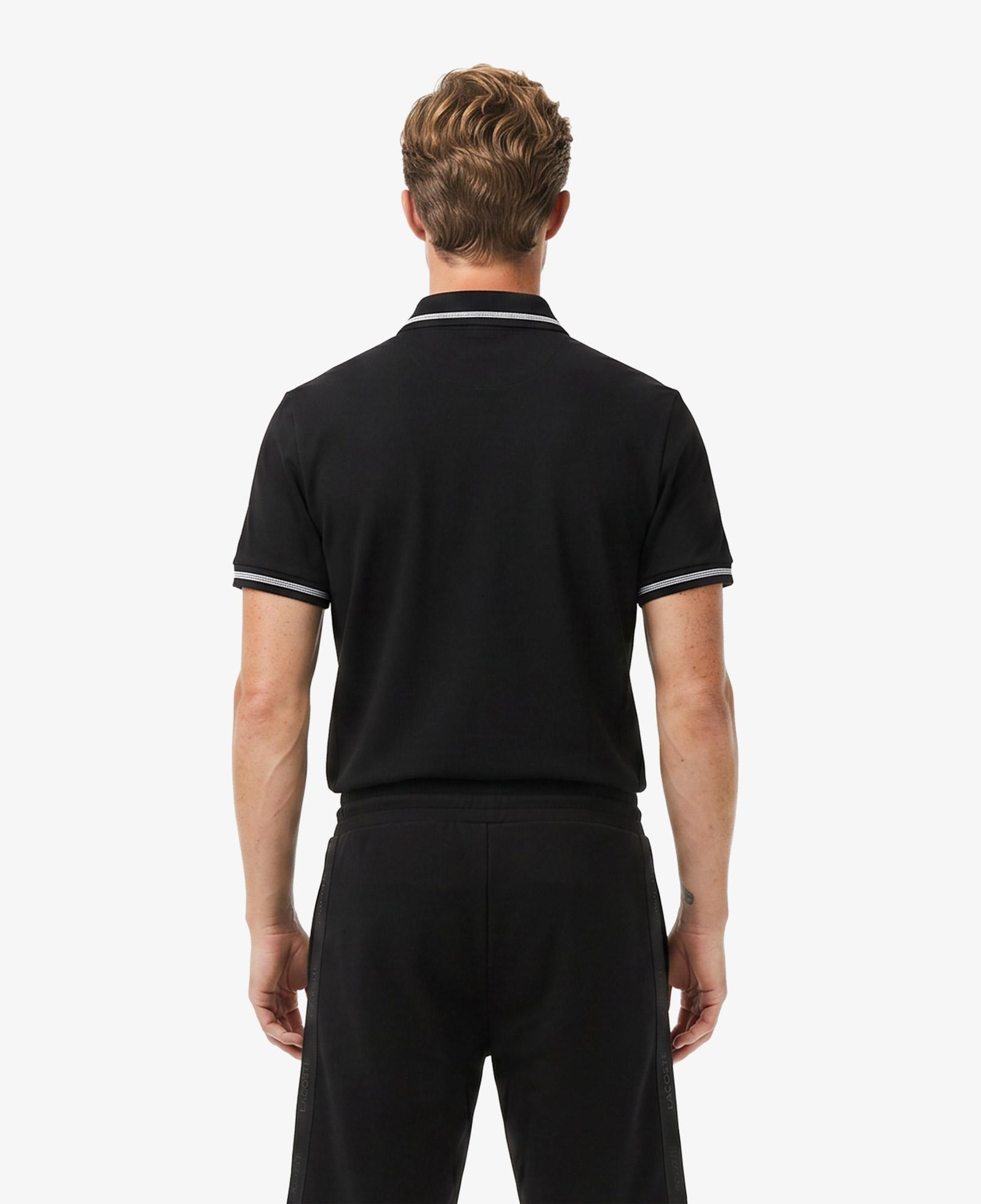 Erkek Regular Fit Siyah Polo