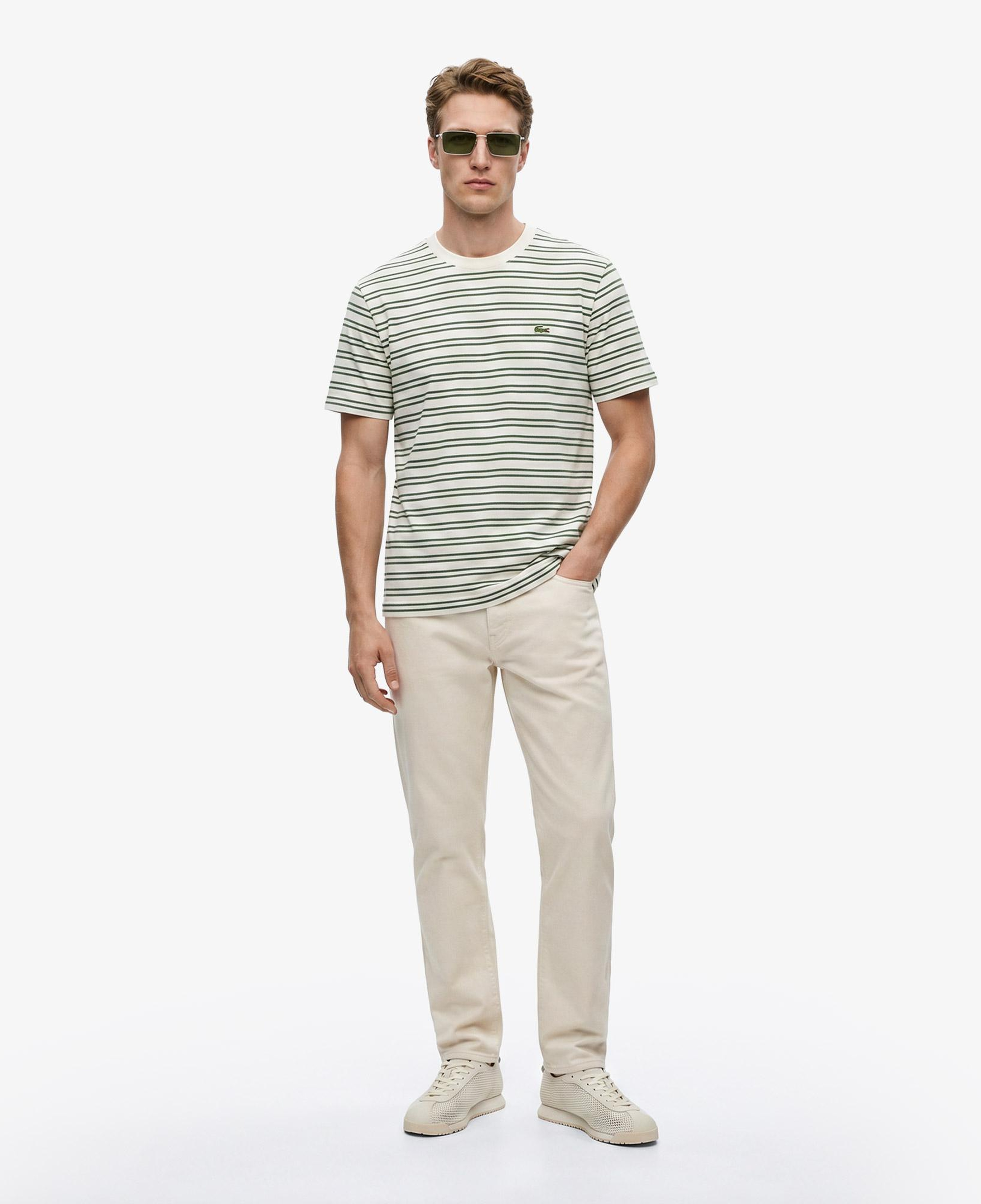 Erkek Slim Fit Bej Jean Pantolon