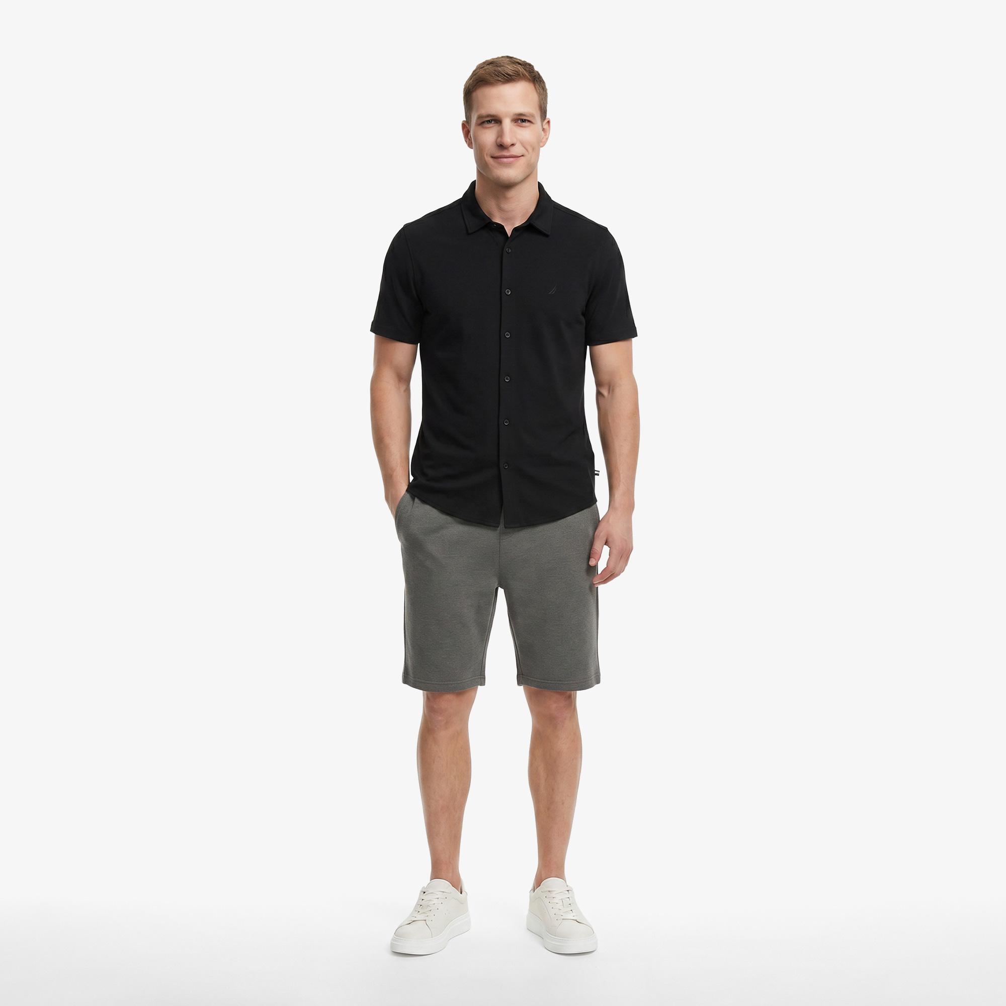 Nautica Erkek Siyah Regular Fit Gömlek