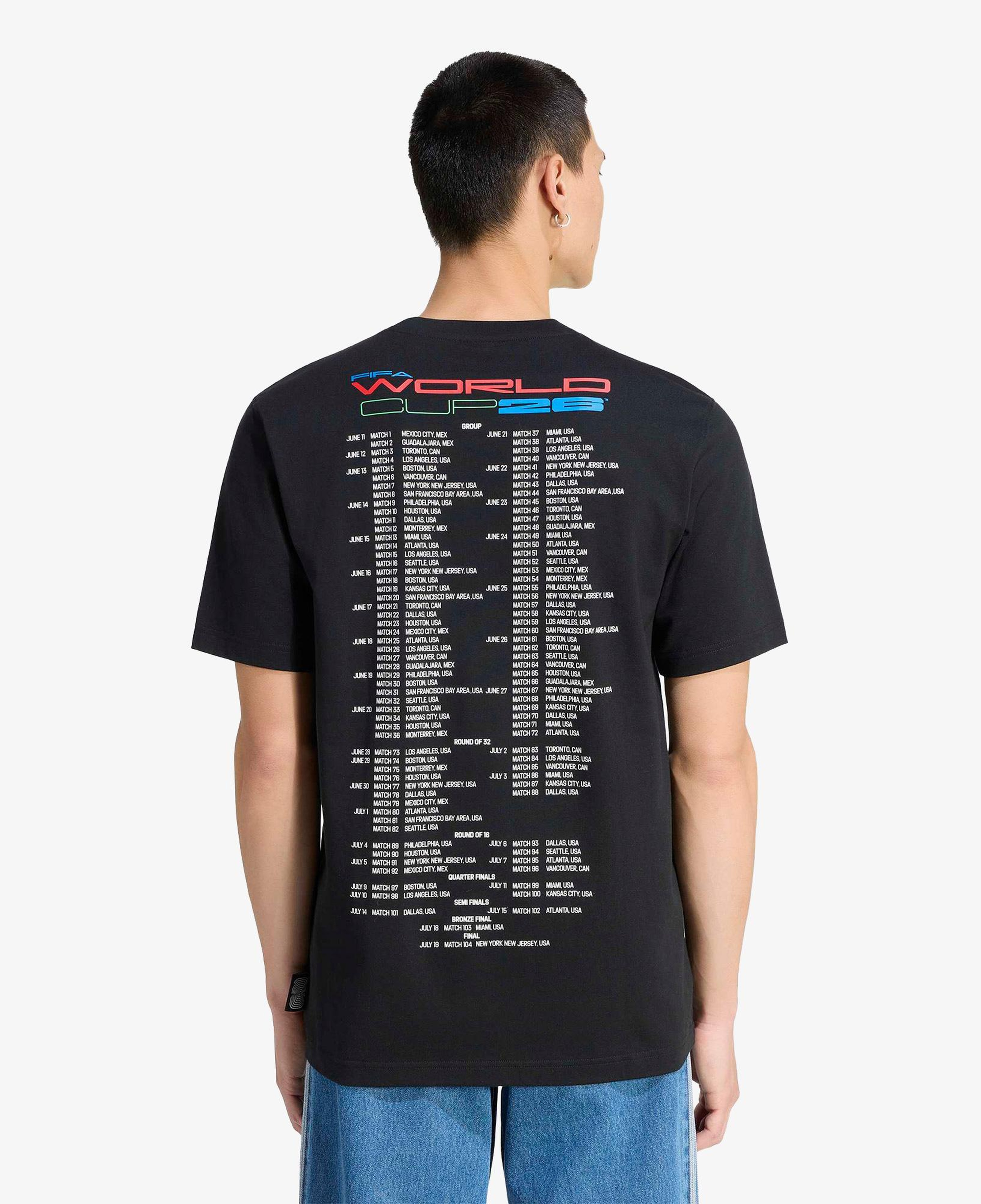 adidas World Cup Tour Erkek Siyah T-Shirt