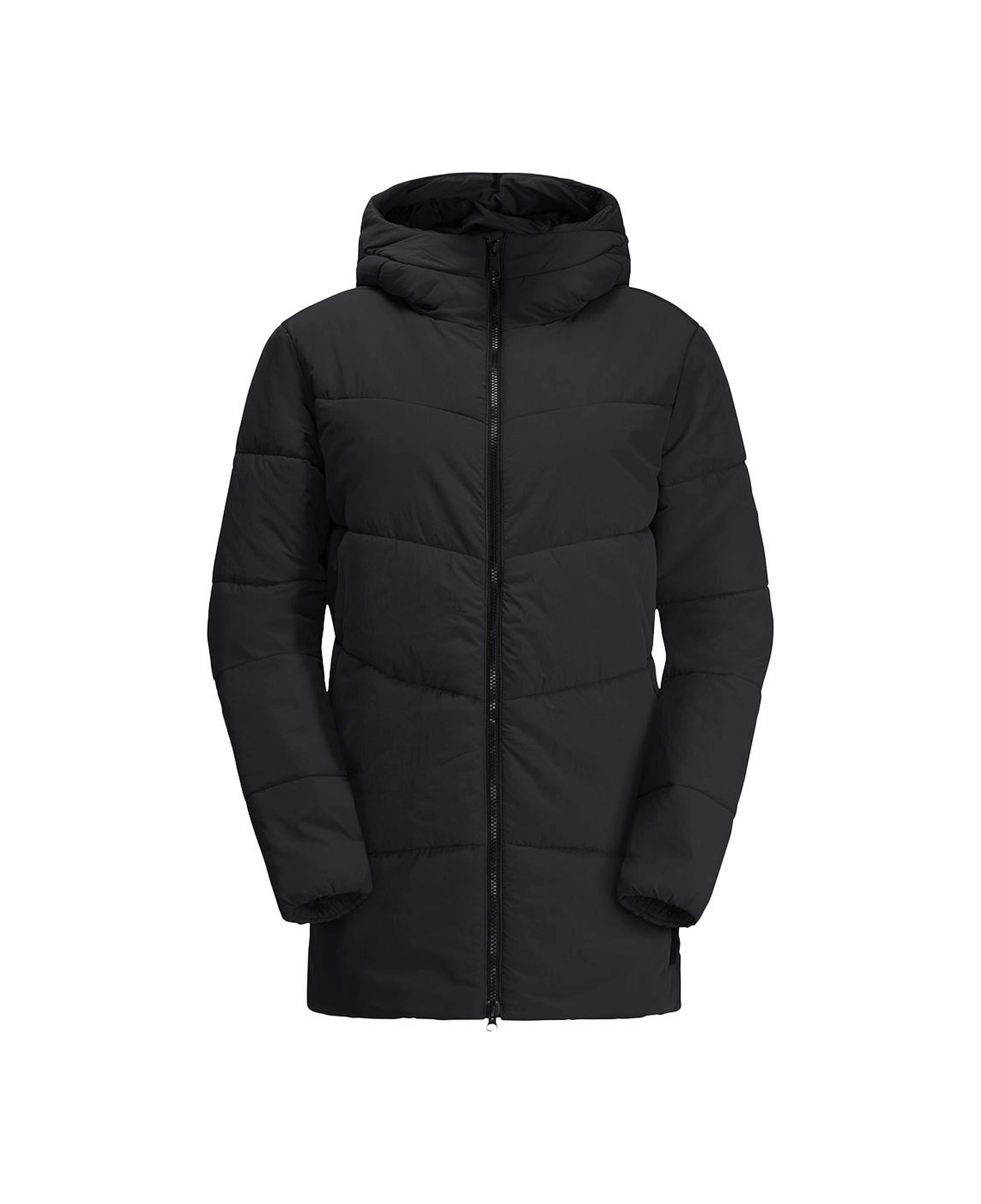 Jack Wolfskin Karolinger Long Kadın Gri Outdoor Ceketi
