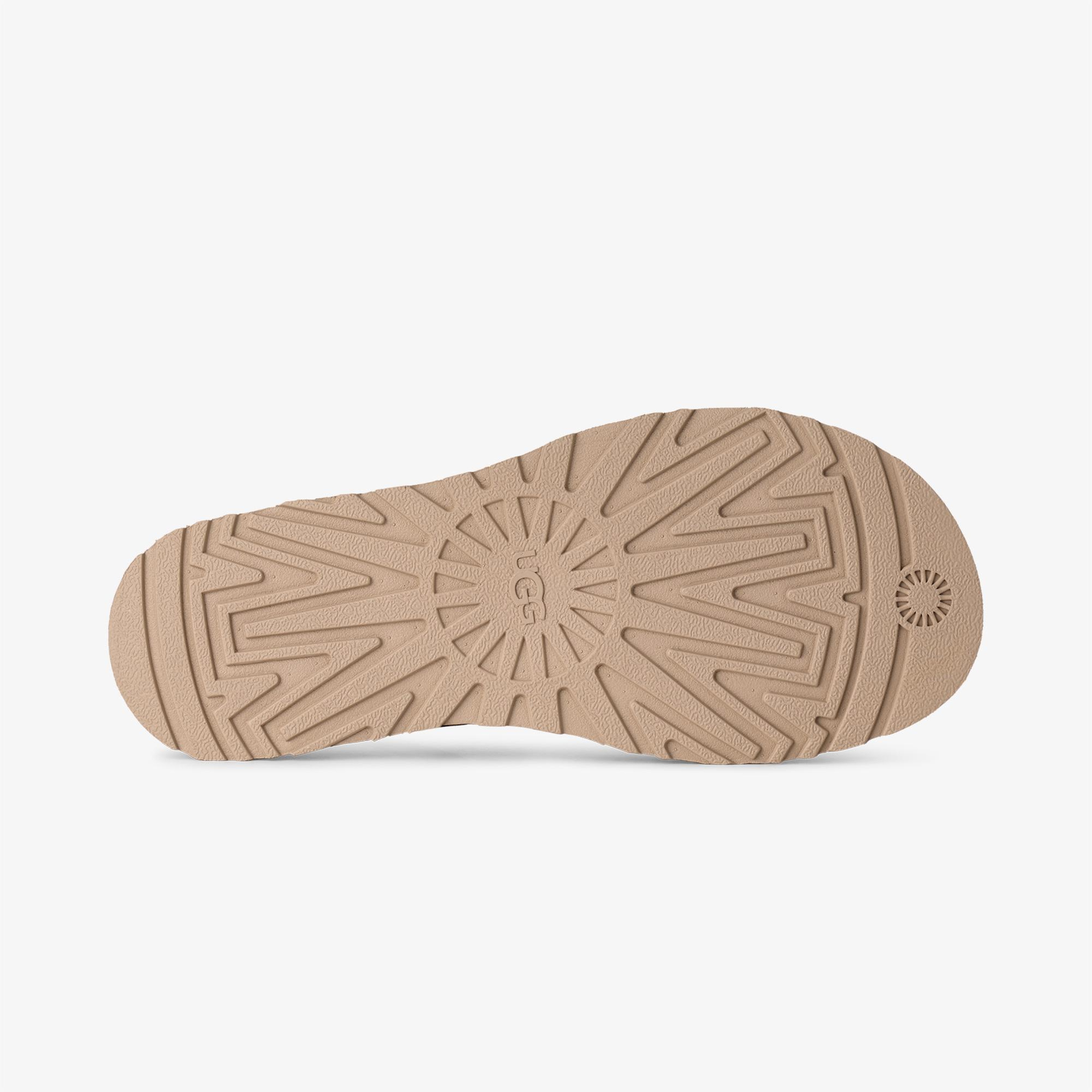 UGG Goldengaze Embossed Ankle Wrap Kadın Kahverengi Sandalet