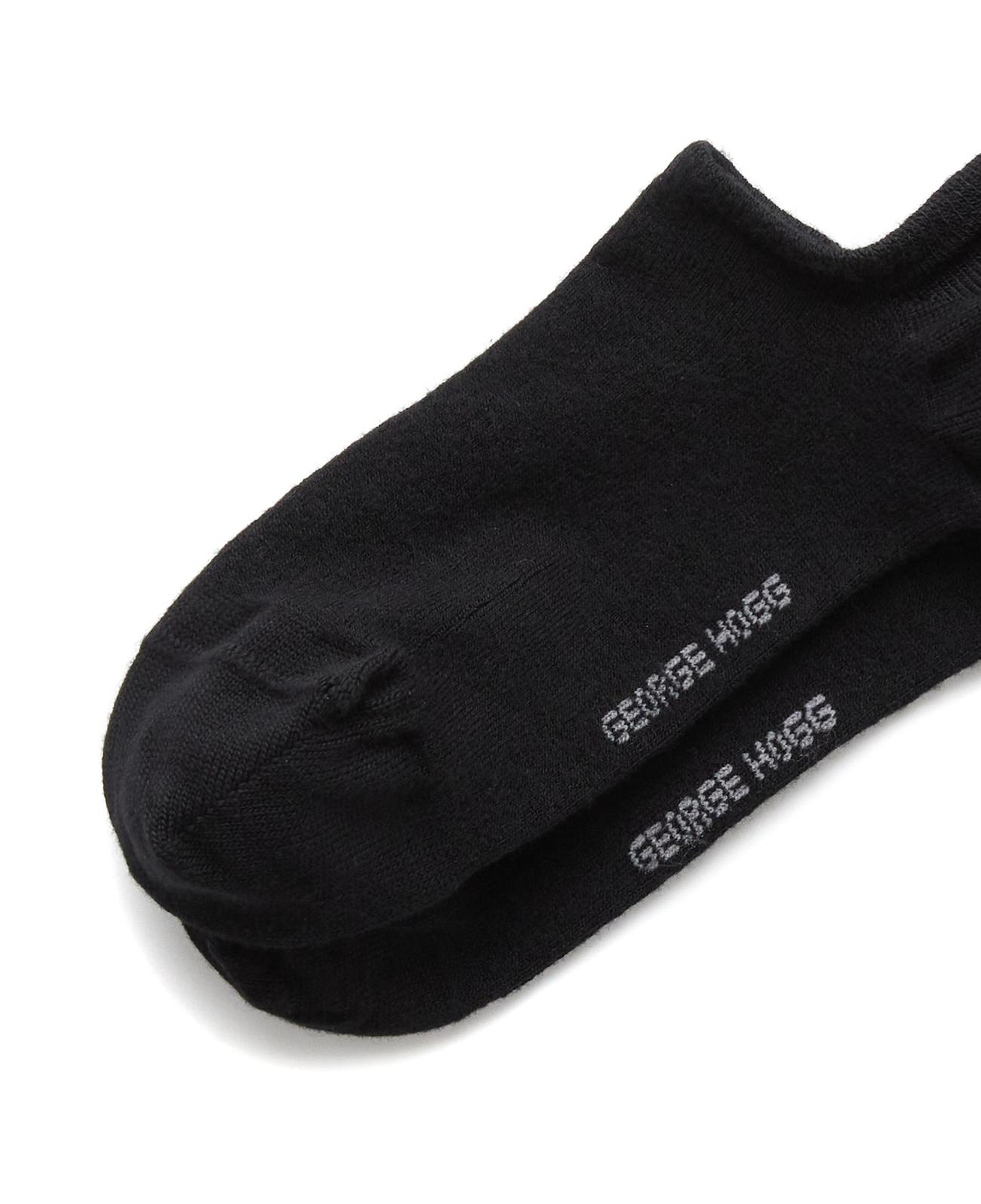 George Hogg Erkek 2li Siyah Bambu Sneaker Çorap Seti