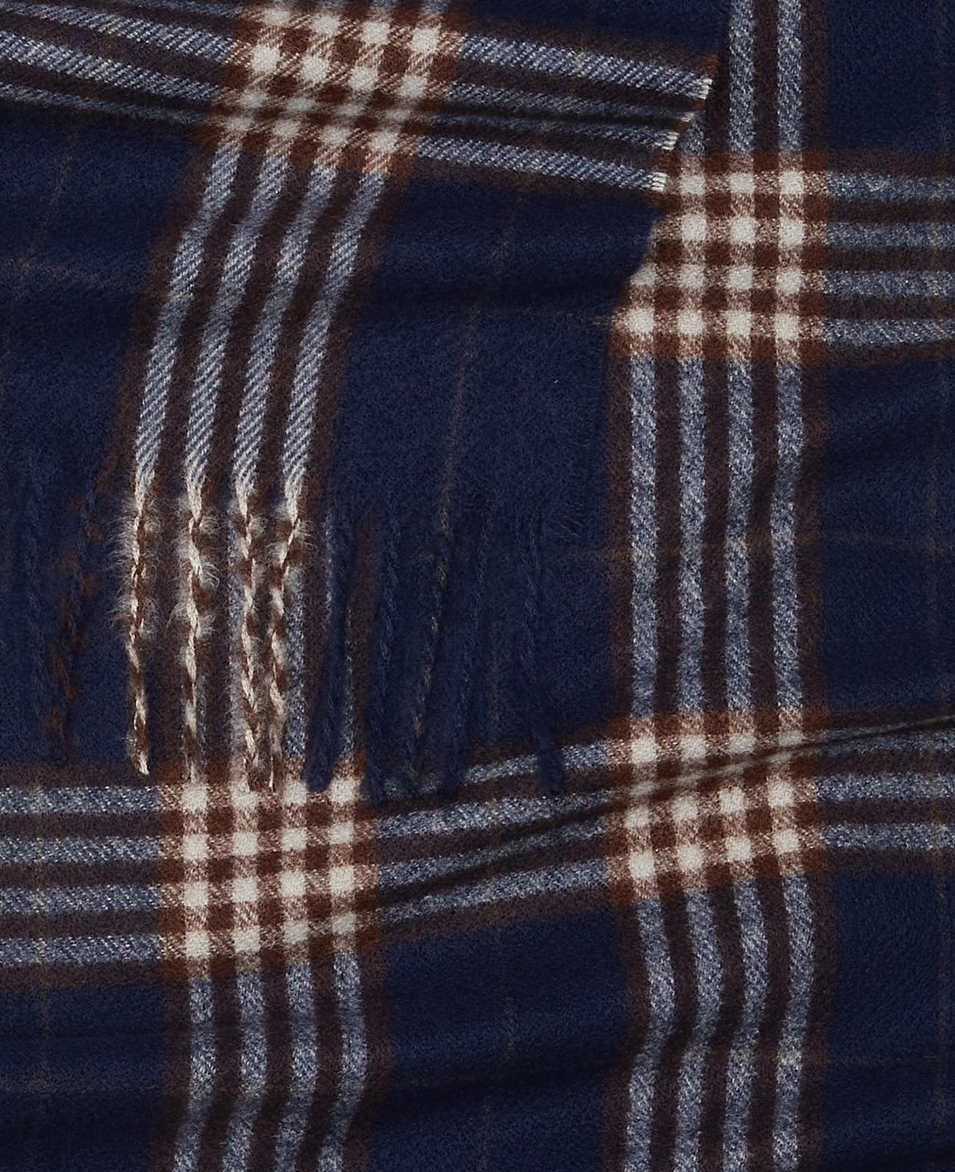 George Hogg Erkek Lacivert Recycled Polyester Atkı