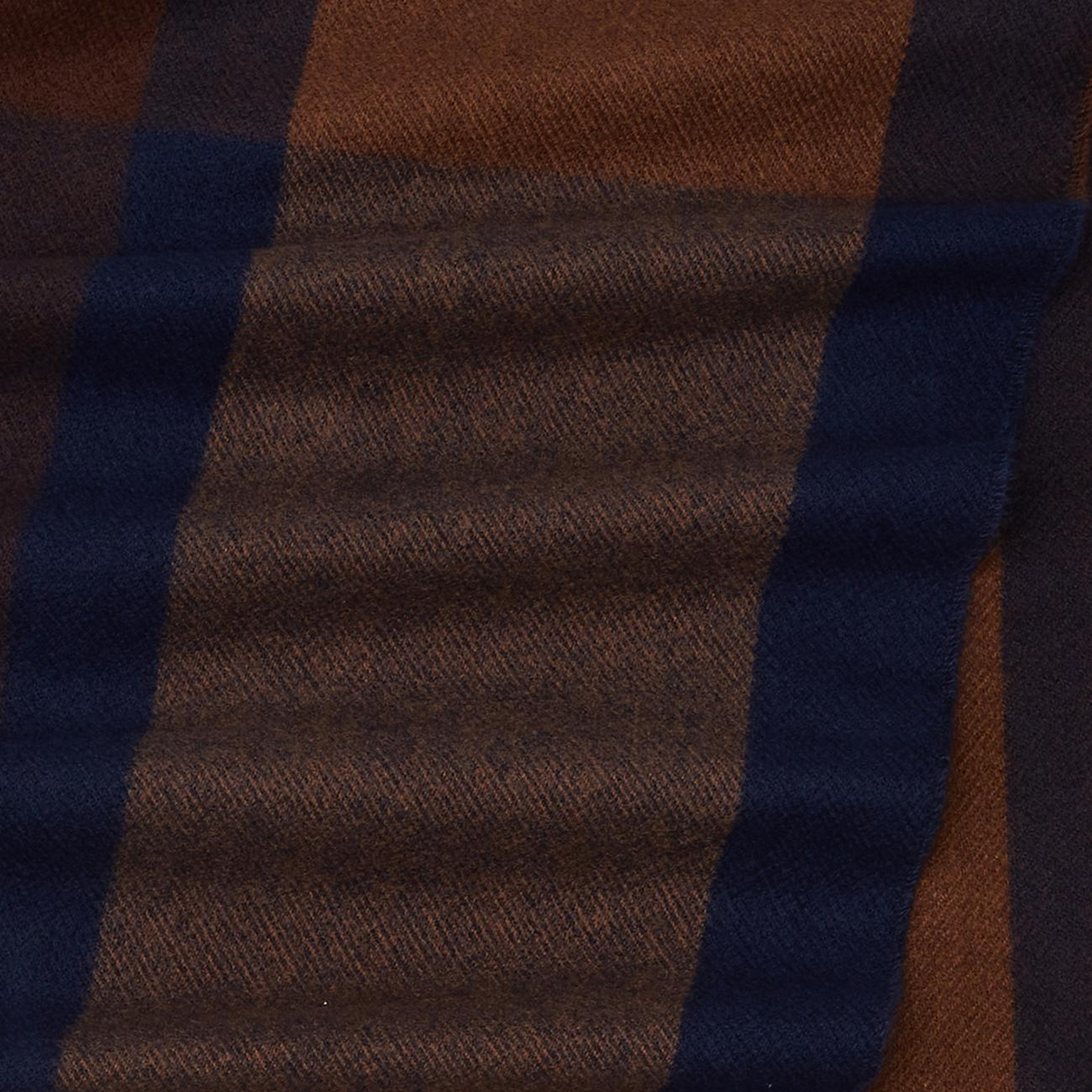 George Hogg Erkek Kahverengi Recycled Polyester Atkı