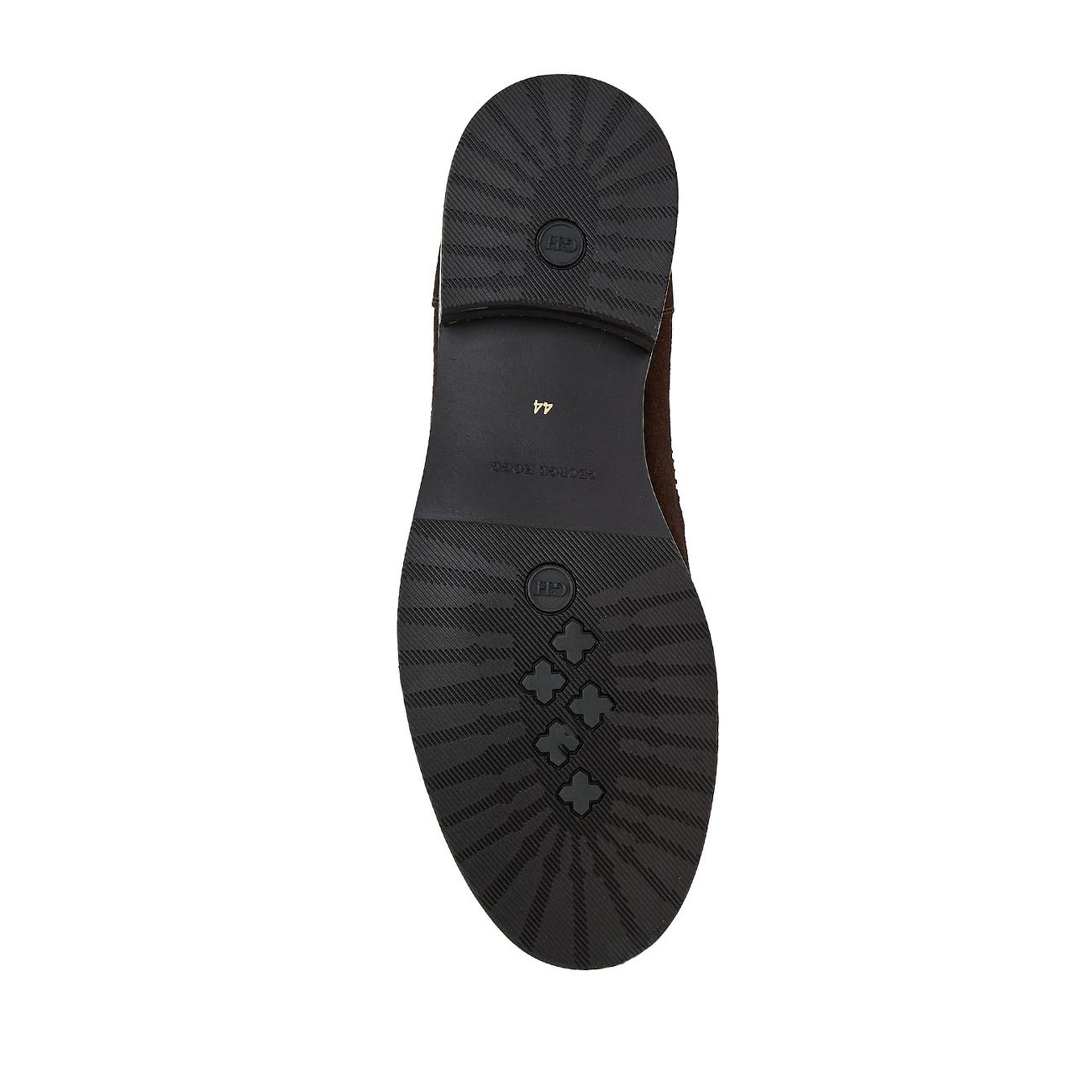 George Hogg Icons Erkek Acı Kahve Püskül Detaylı Süet Loafer