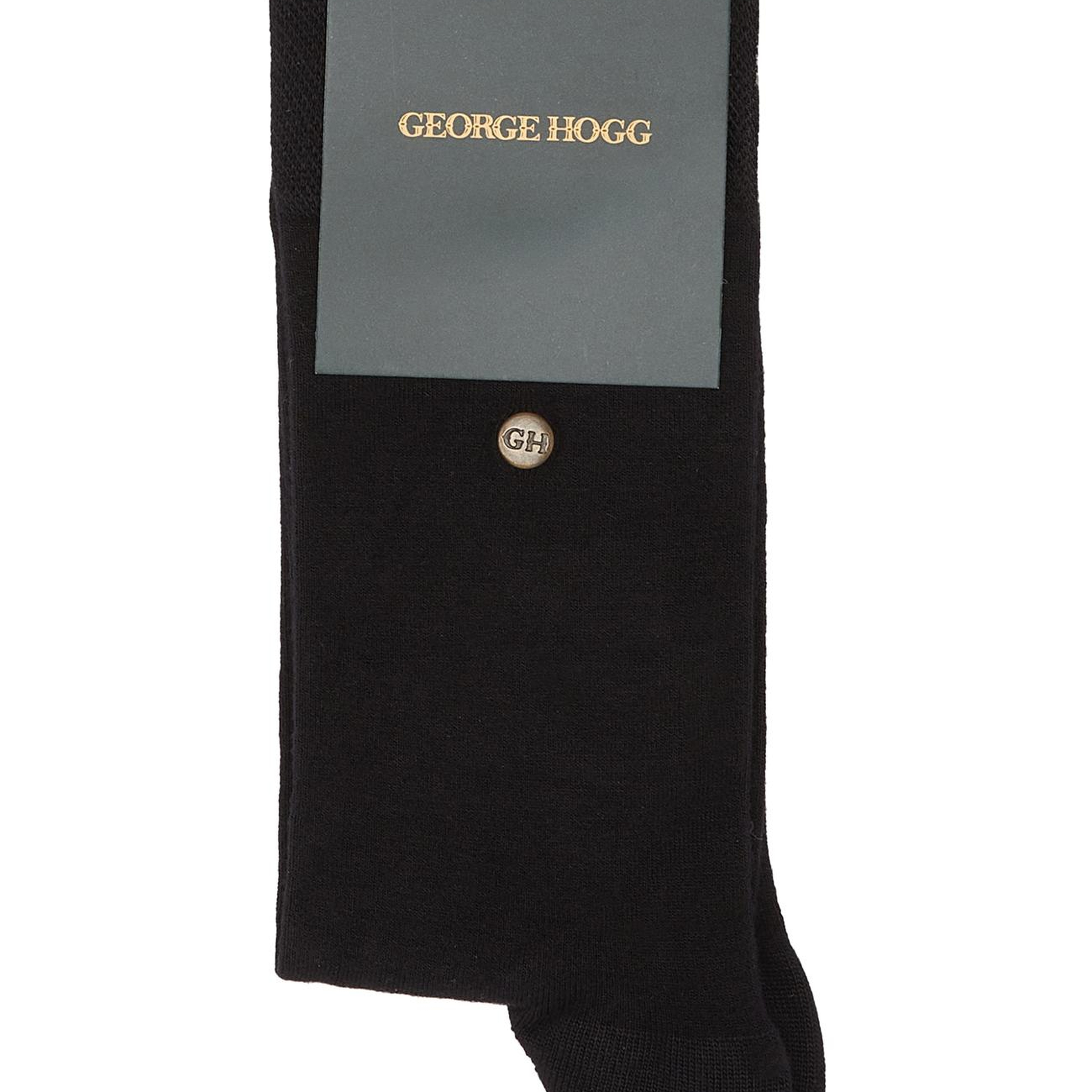 George Hogg Erkek Siyah Çorap