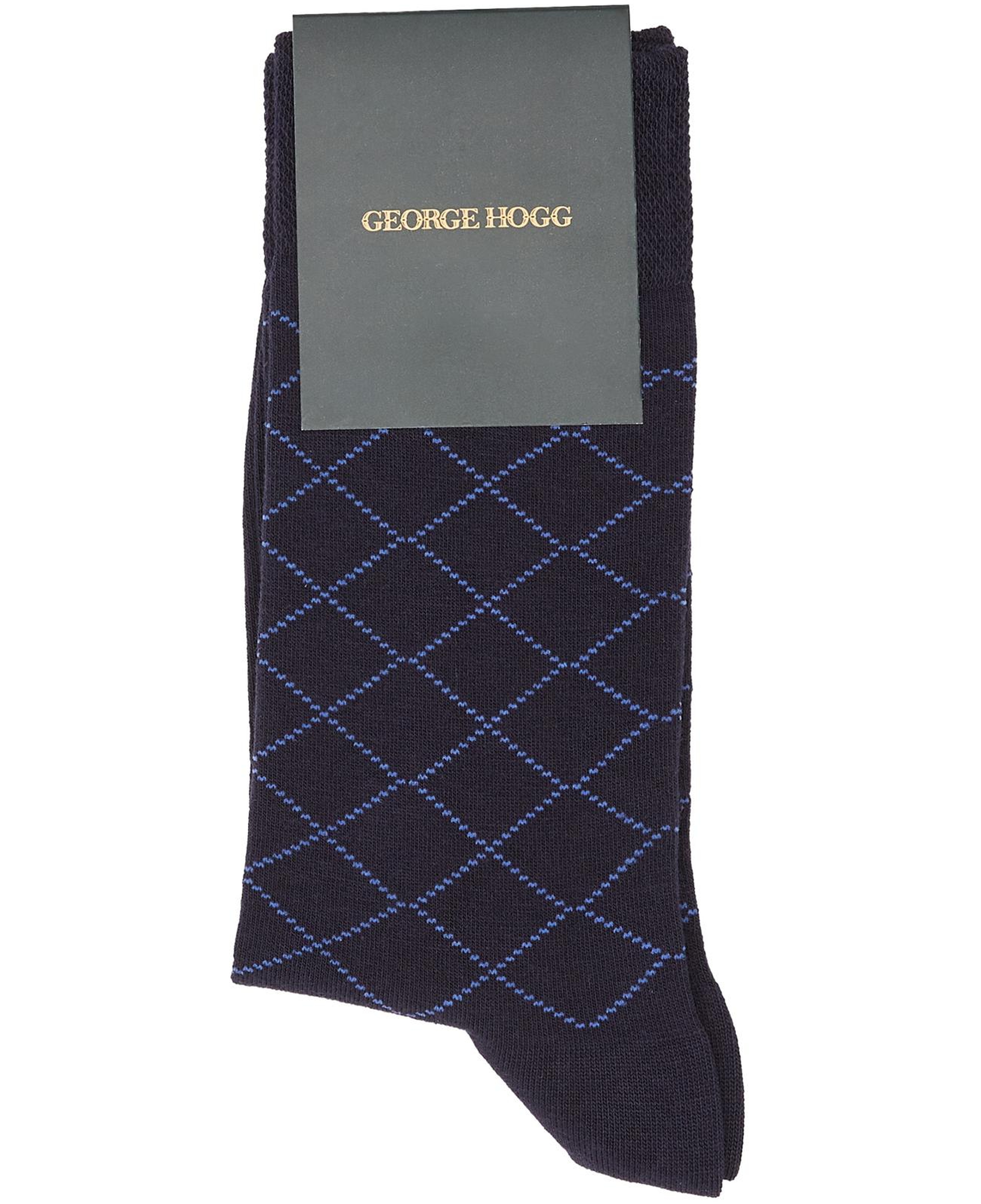 George Hogg Erkek Lacivert Soket Çorap