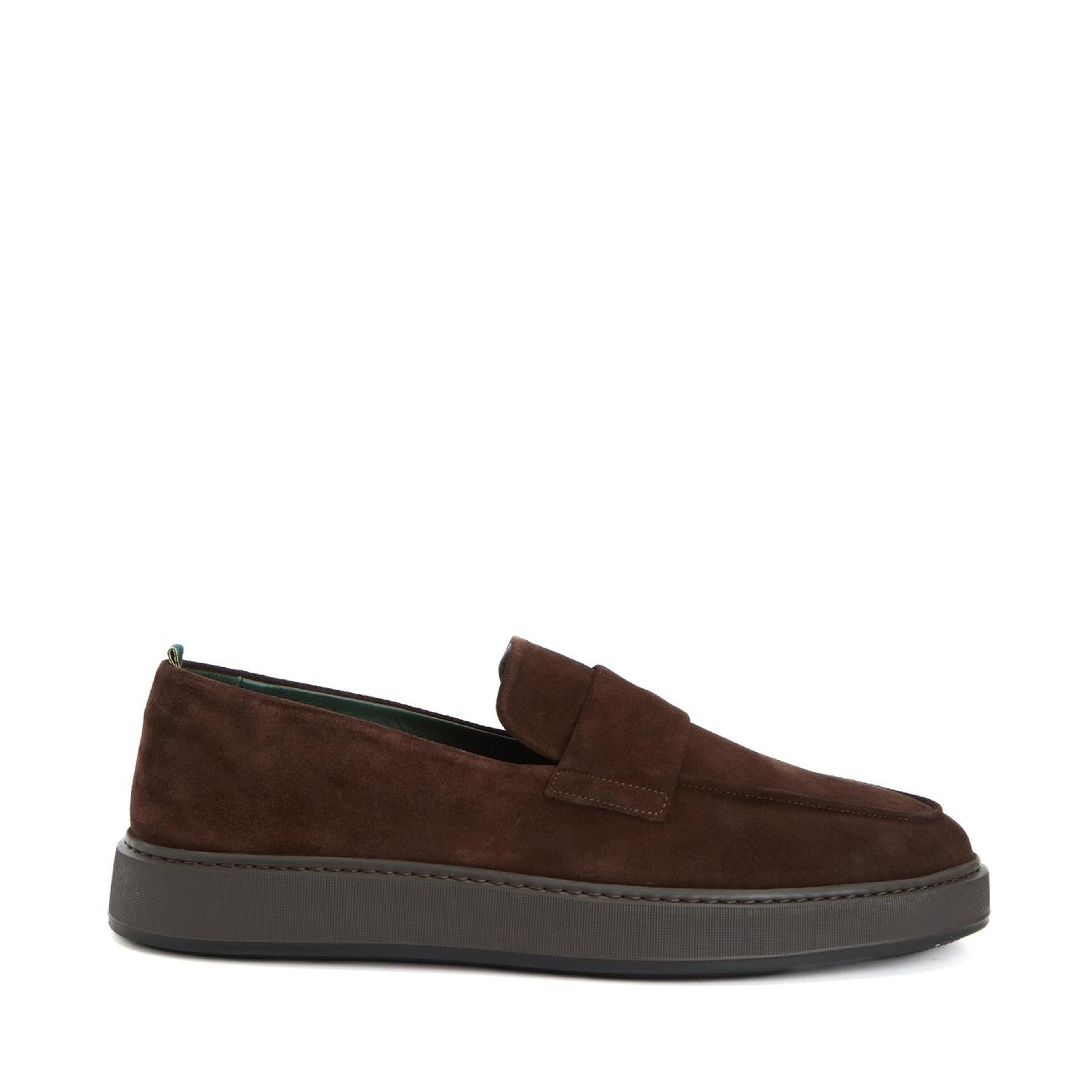 George Hogg Erkek Kahverengi Süet Loafer