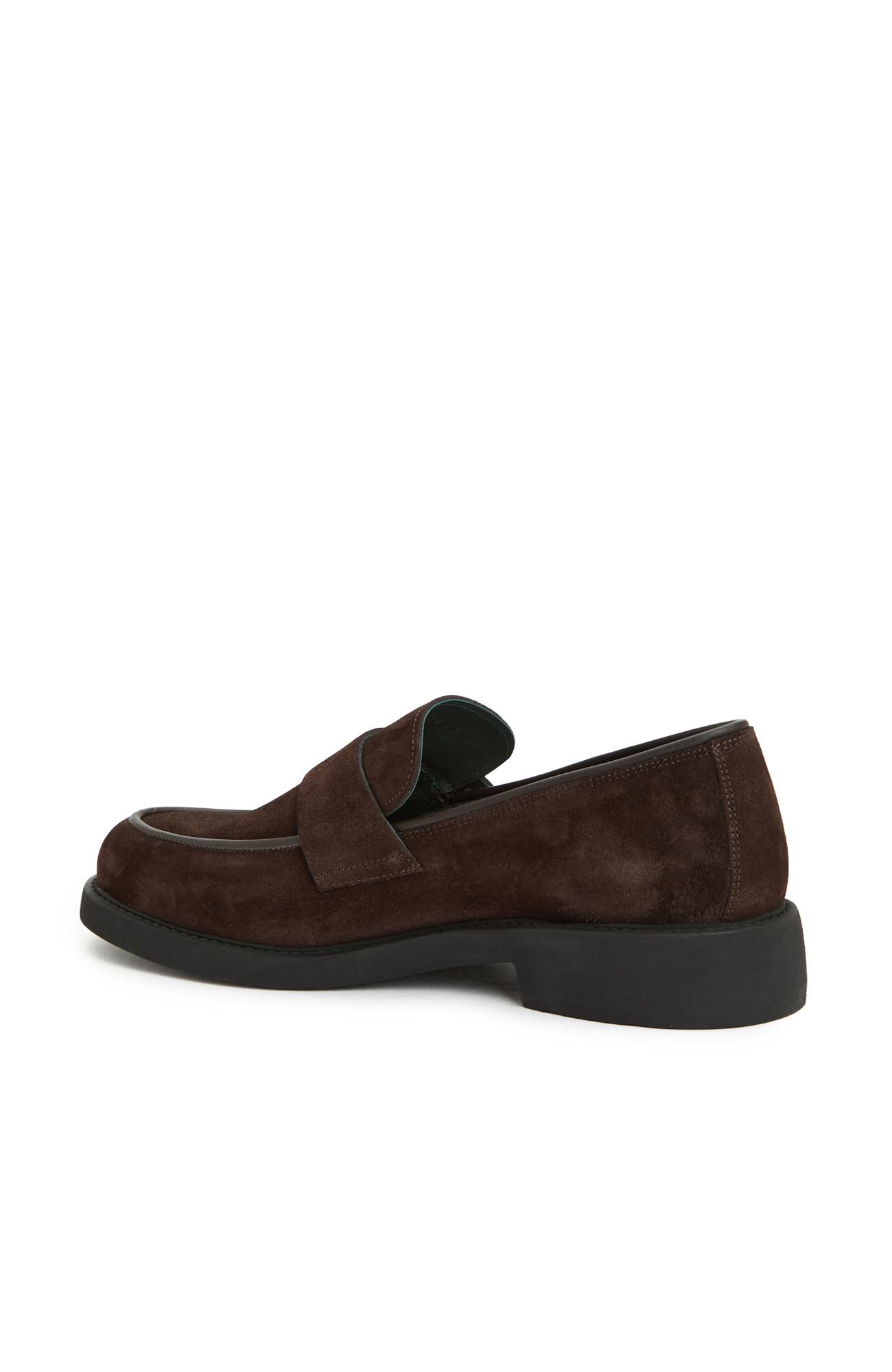 George Hogg Erkek Kahverengi Süet Loafer