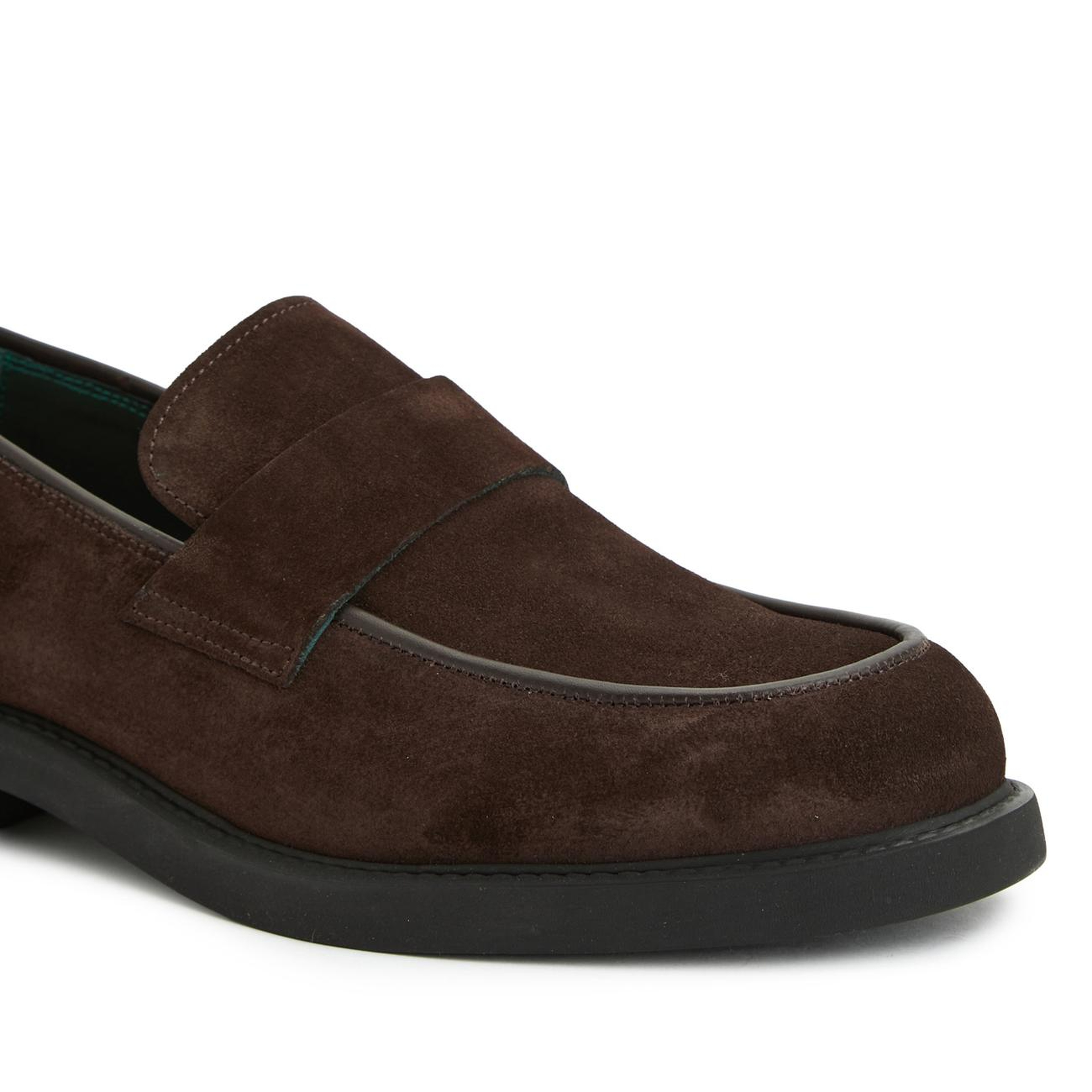 George Hogg Erkek Kahverengi Süet Loafer