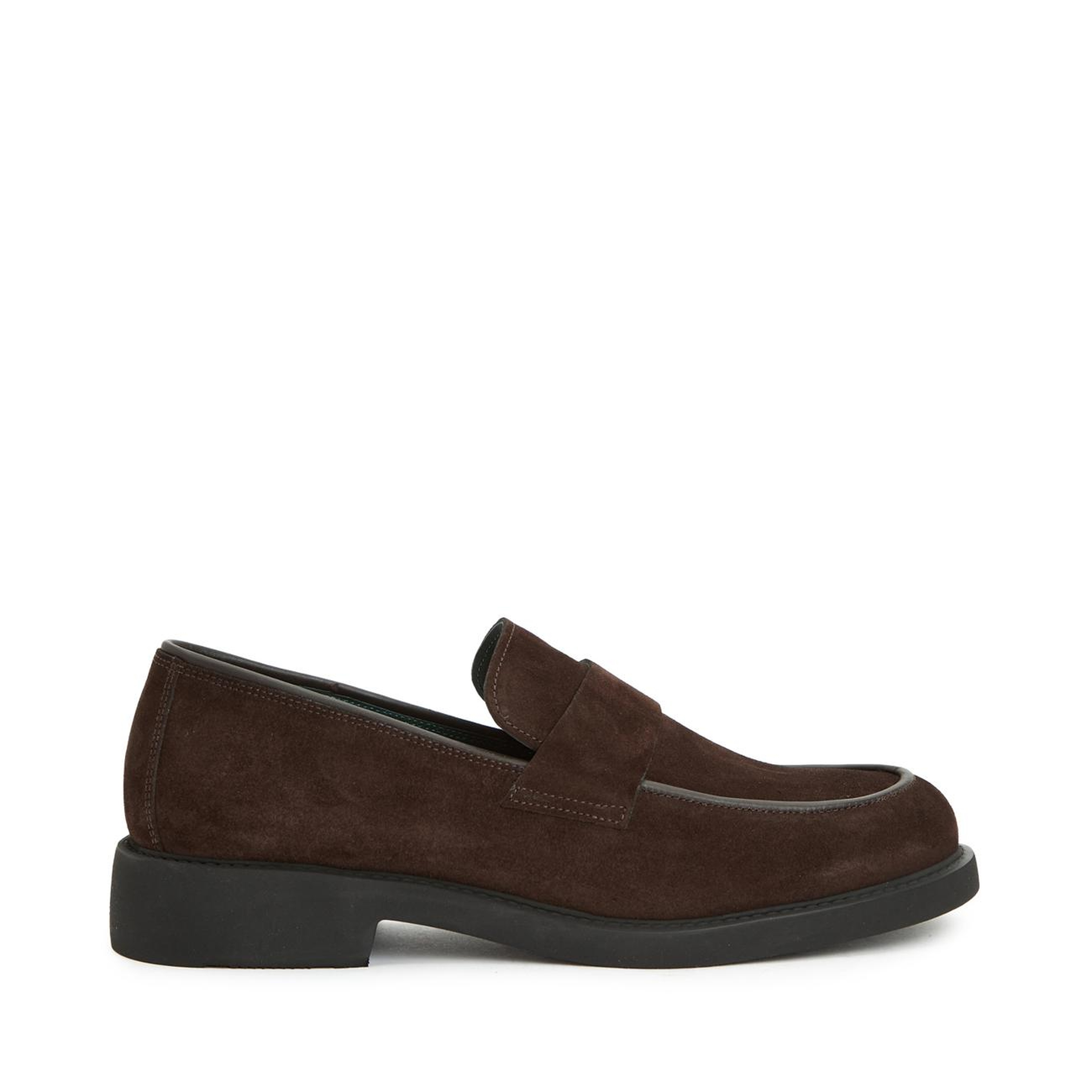 George Hogg Erkek Kahverengi Süet Loafer