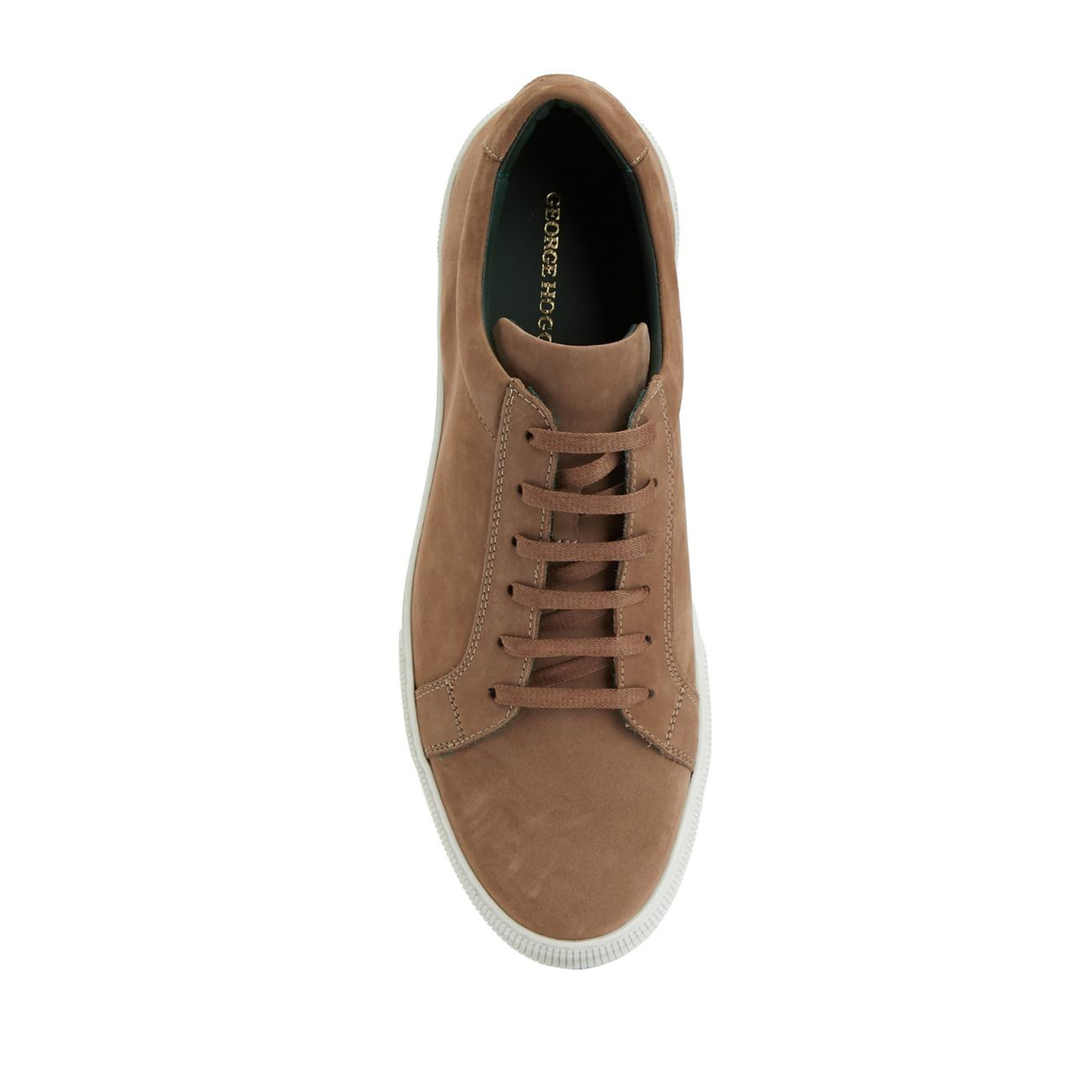 George Hogg Erkek Füme Deri Sneaker