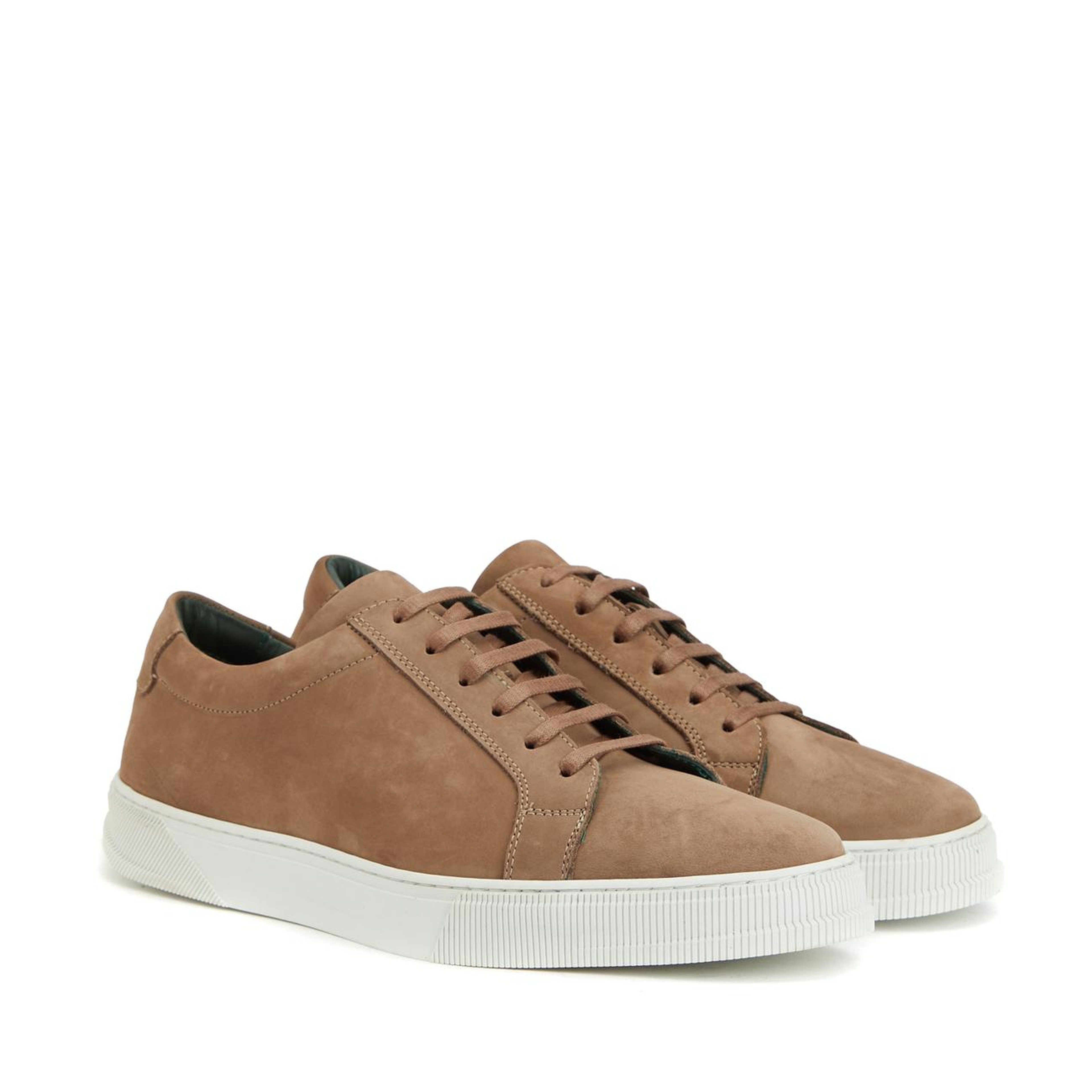 George Hogg Erkek Füme Deri Sneaker