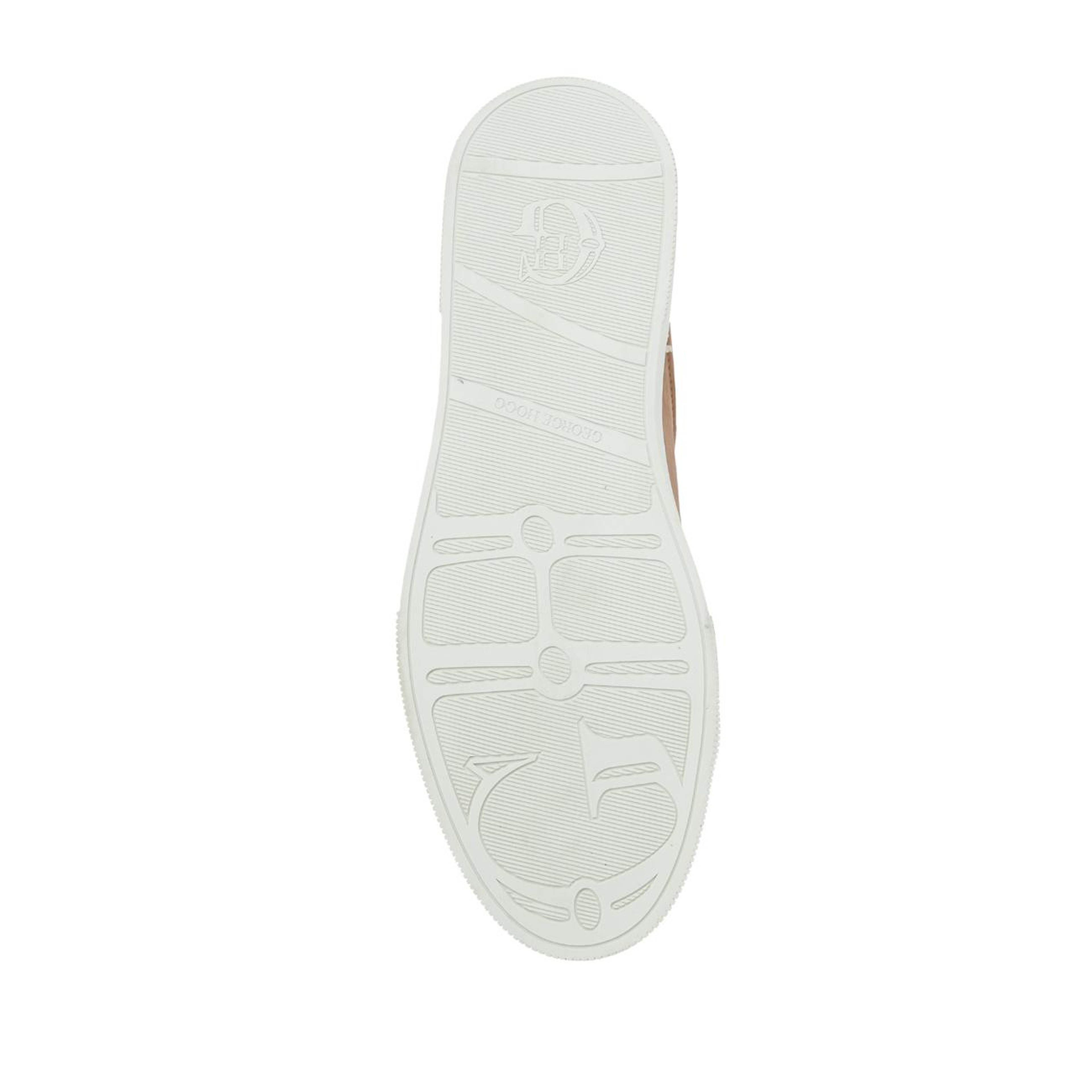 George Hogg Erkek Füme Deri Sneaker