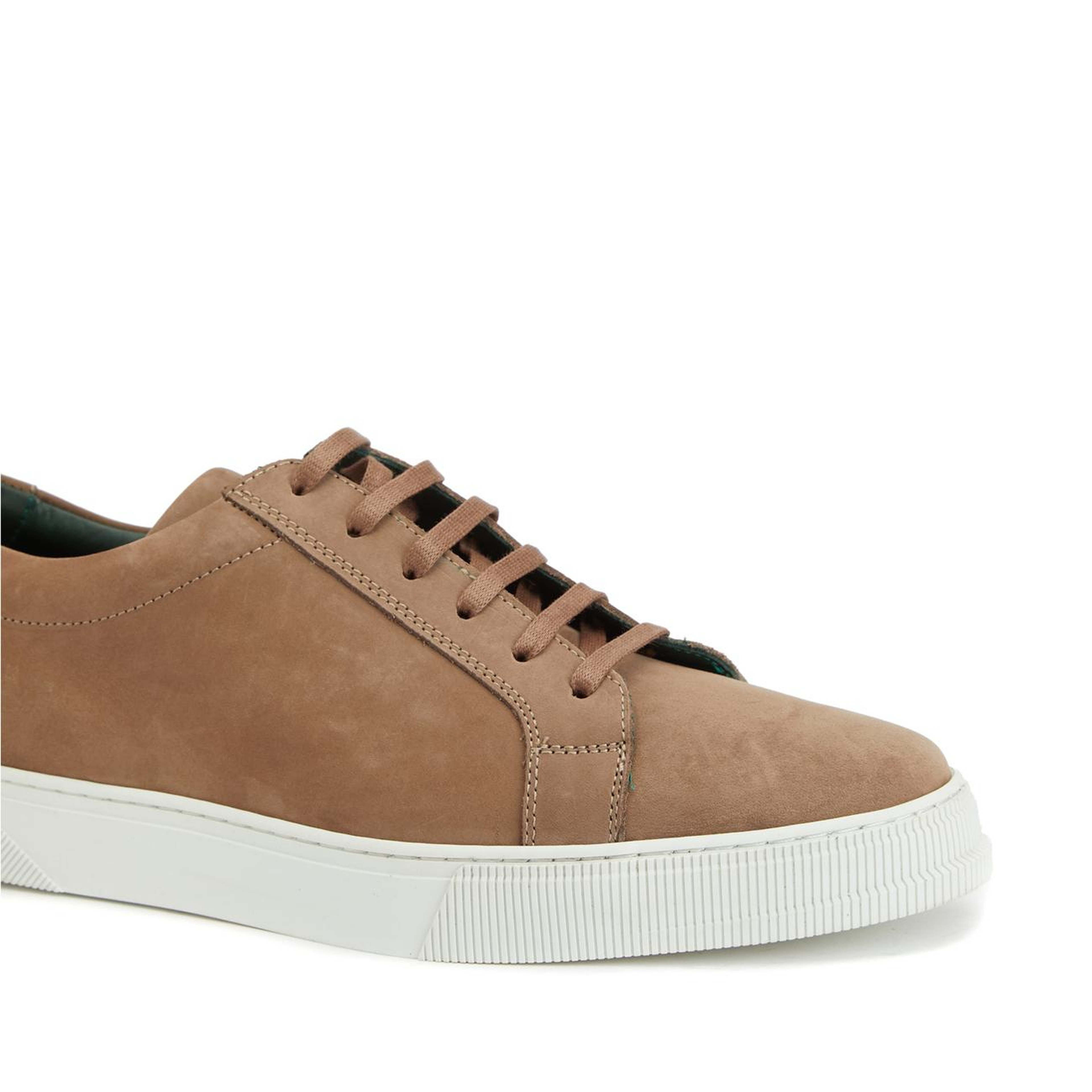 George Hogg Erkek Füme Deri Sneaker
