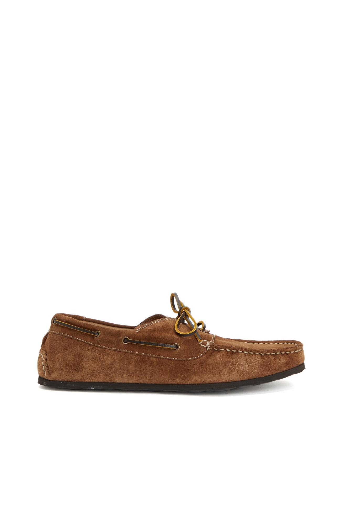 George Hogg Erkek Taba Deri Driver Loafer