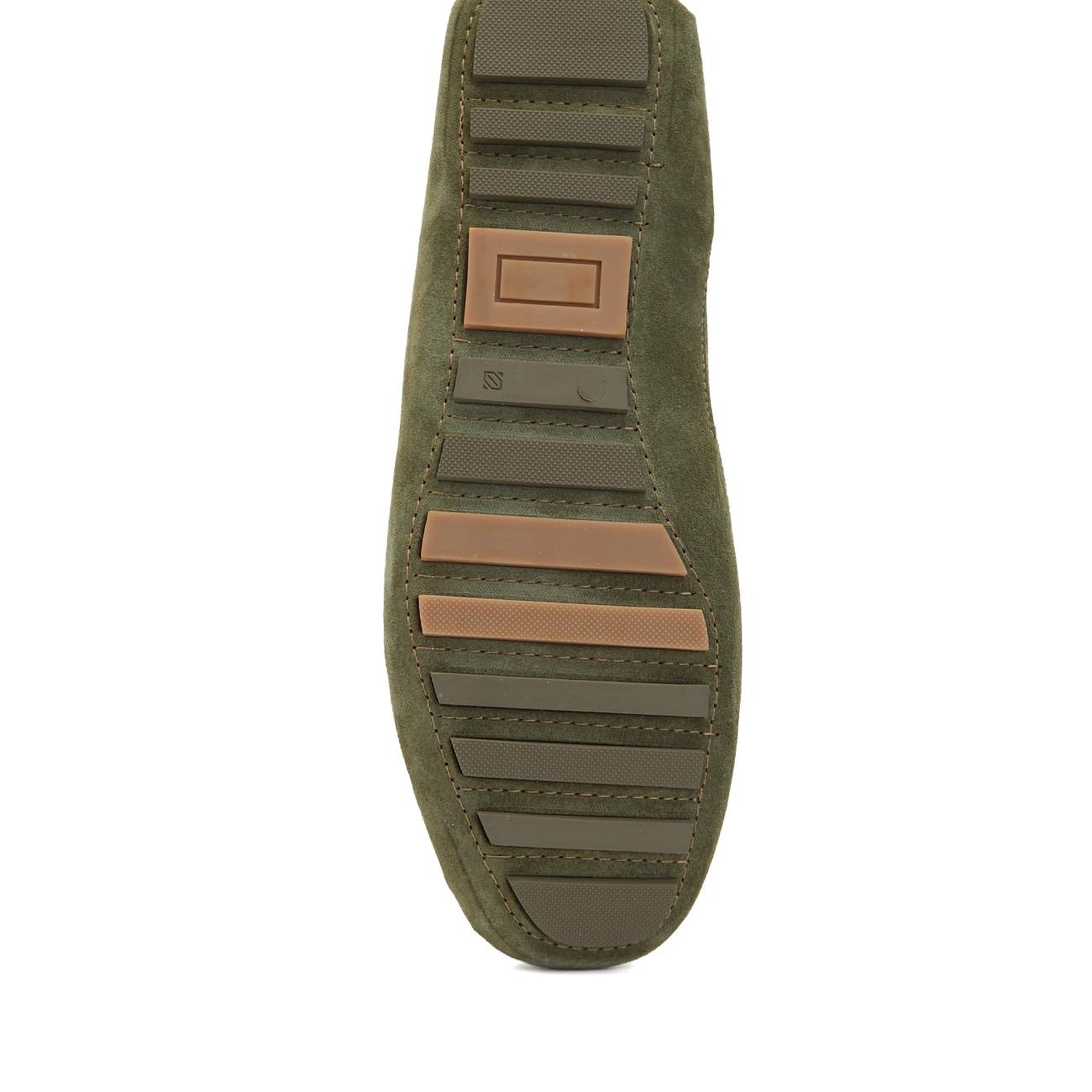 Divarese Erkek Açık Haki Süet Loafer