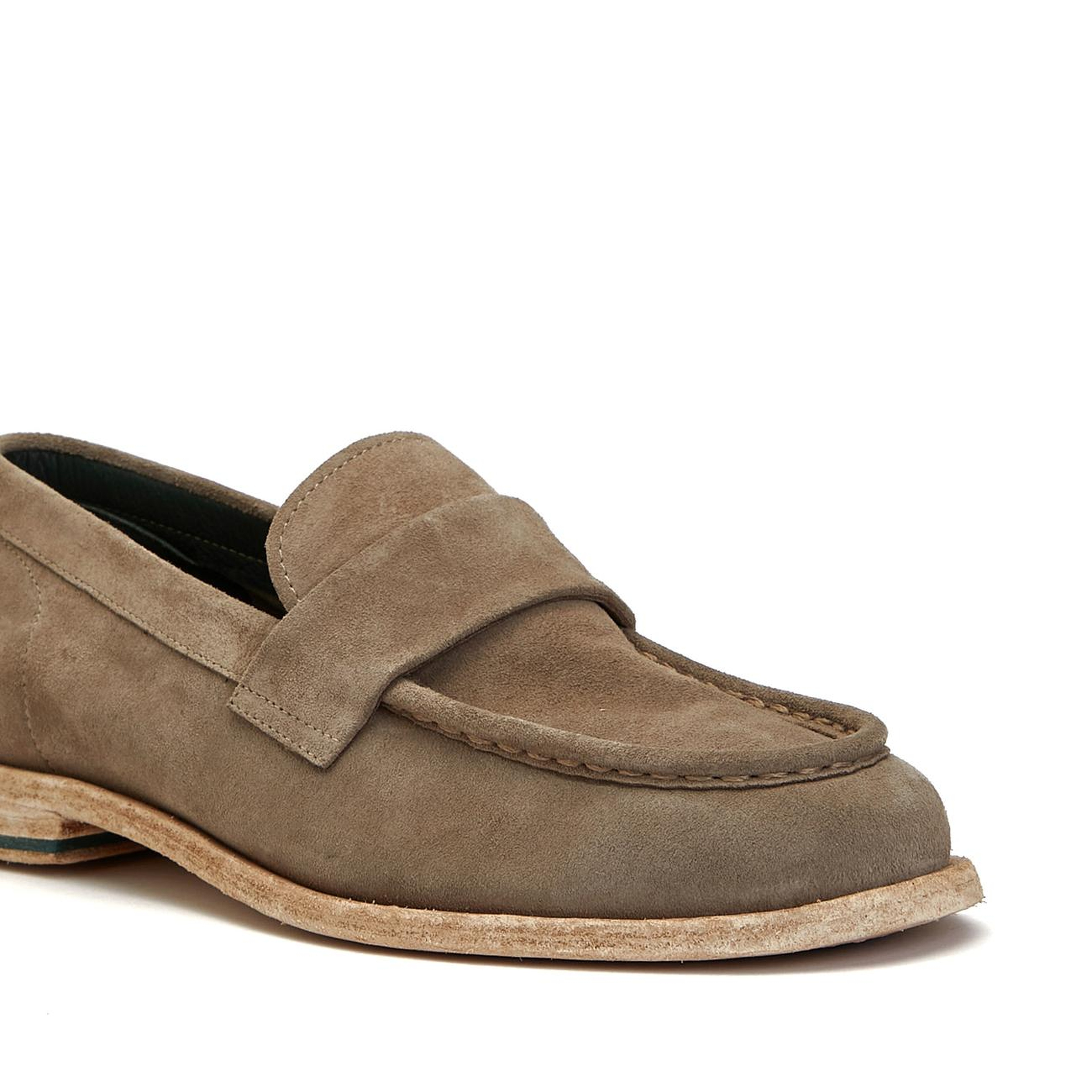George Hogg Erkek Vizon Deri Loafer