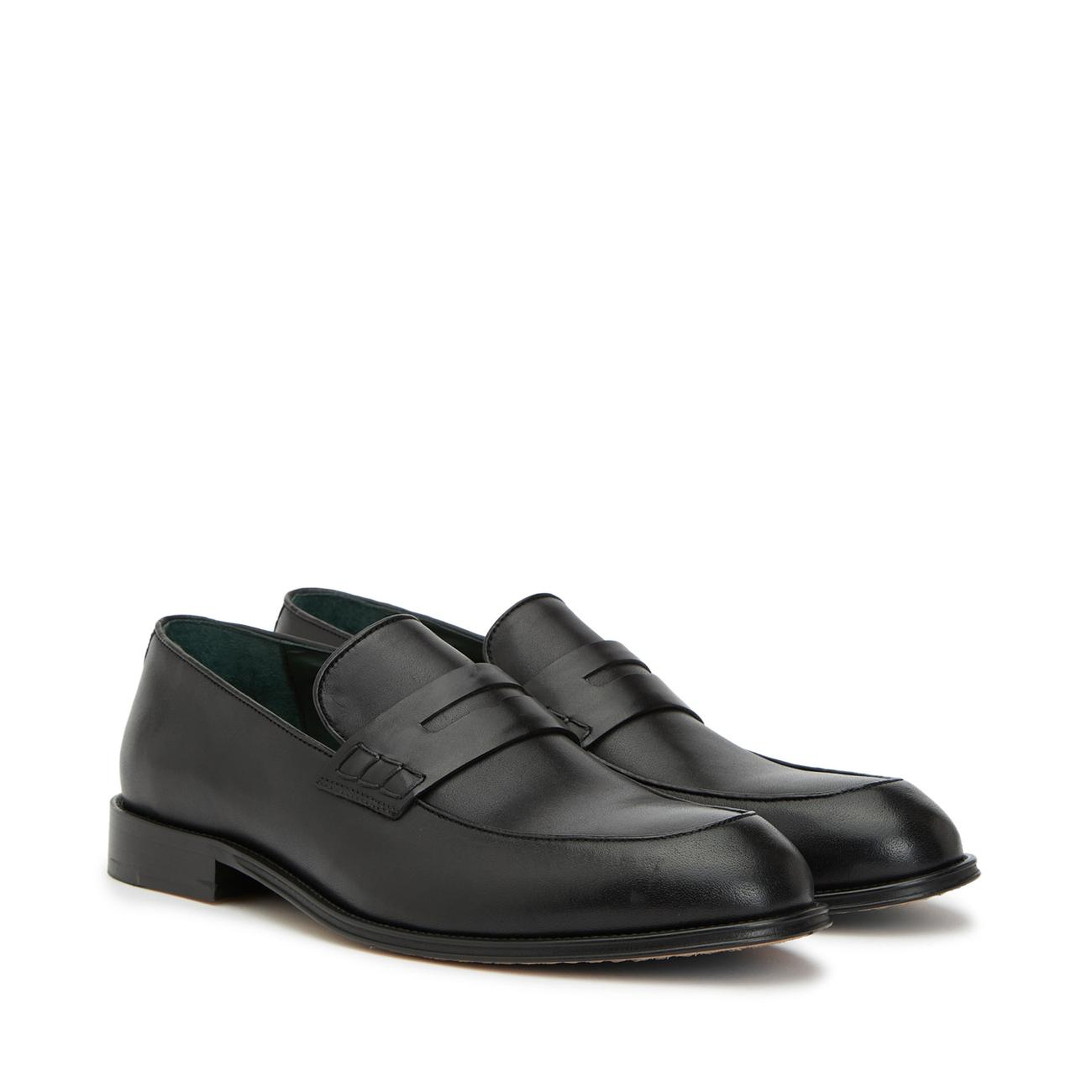 George Hogg Erkek Siyah Loafer