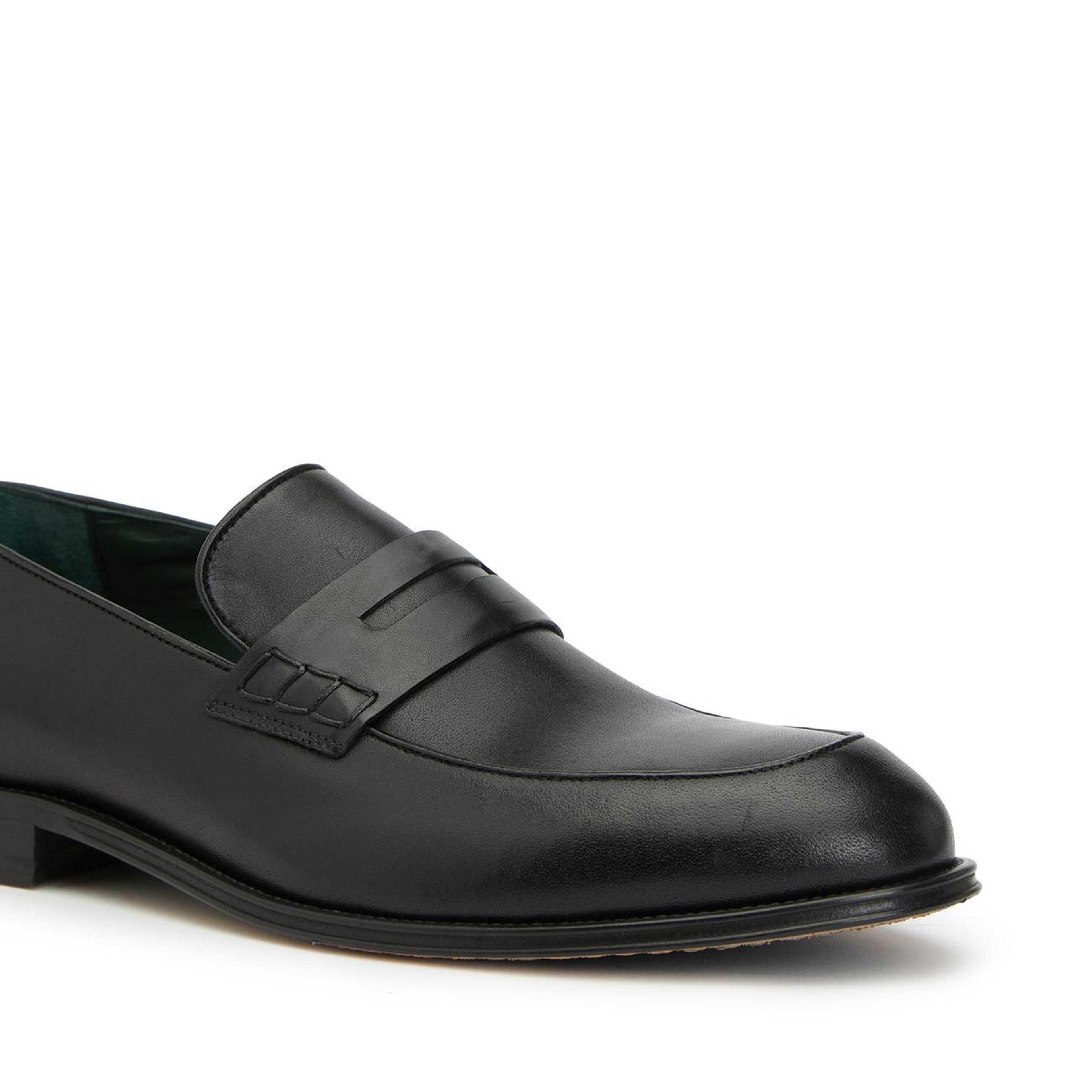George Hogg Erkek Siyah Loafer