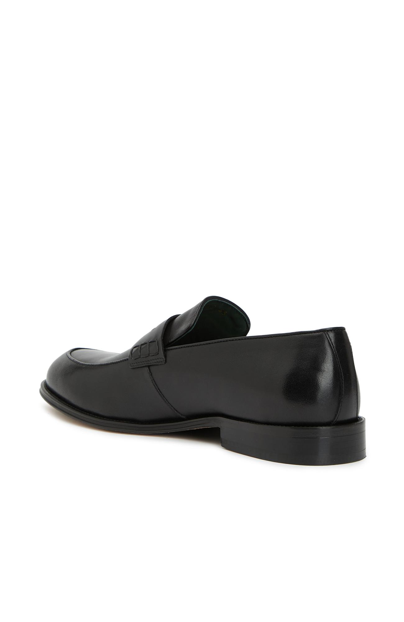 George Hogg Erkek Siyah Loafer