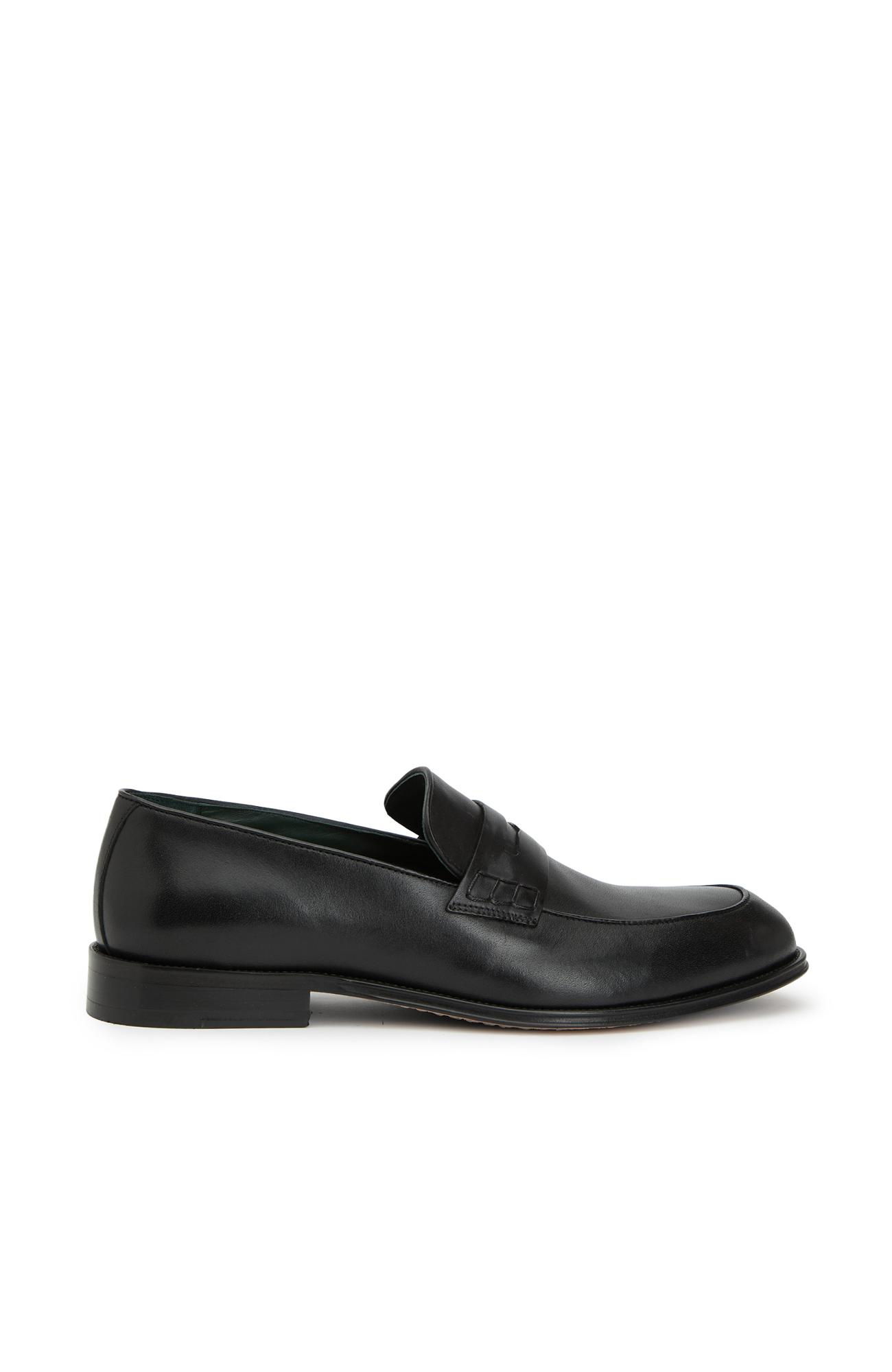 George Hogg Erkek Siyah Loafer
