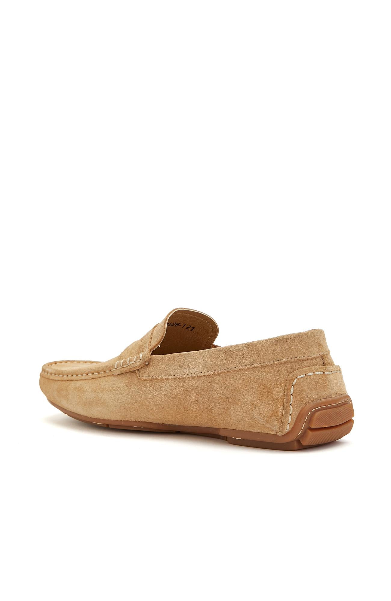 Divarese Erkek Camel Saraç Detaylı Süet Loafer