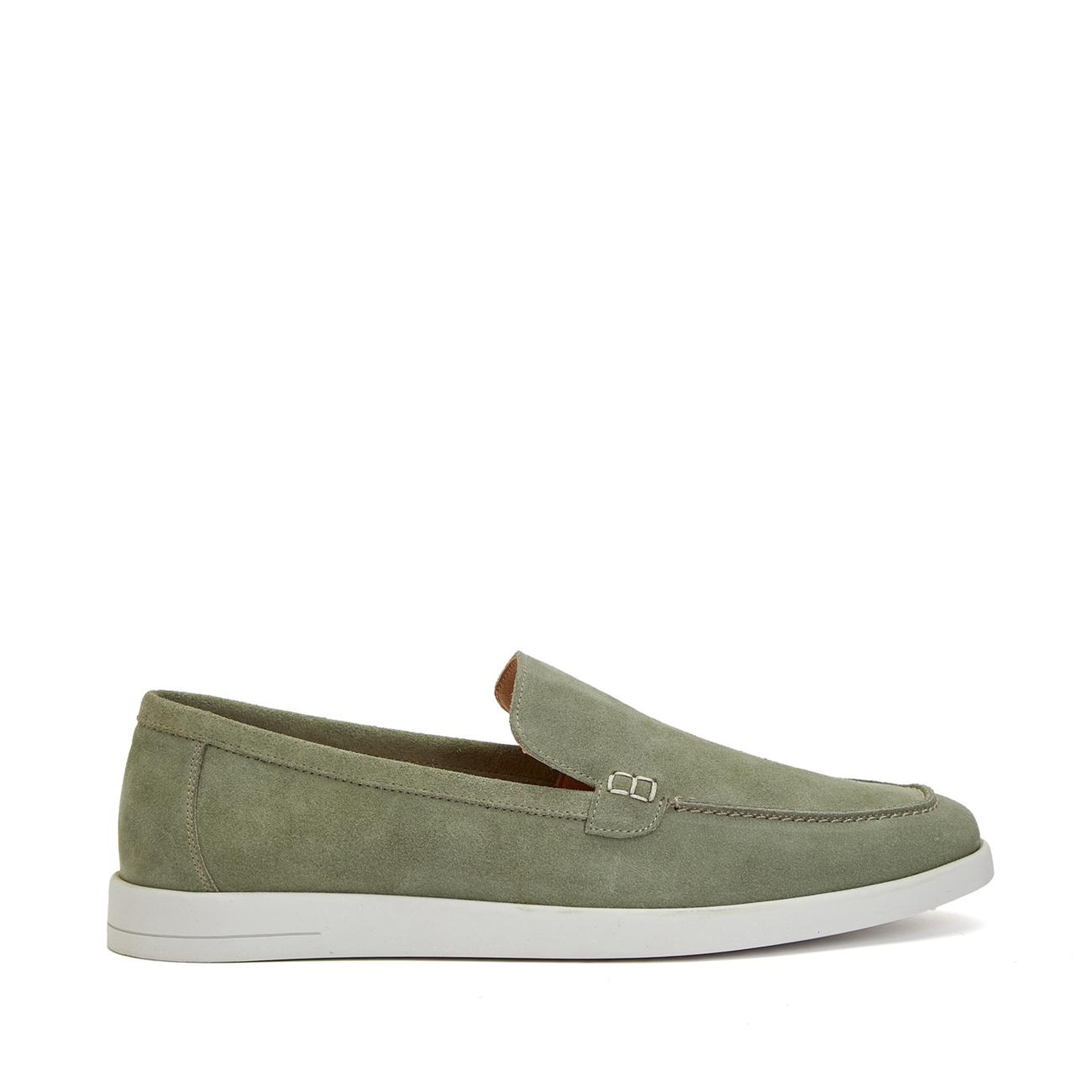 Divarese Erkek Yeşil Deri Loafer