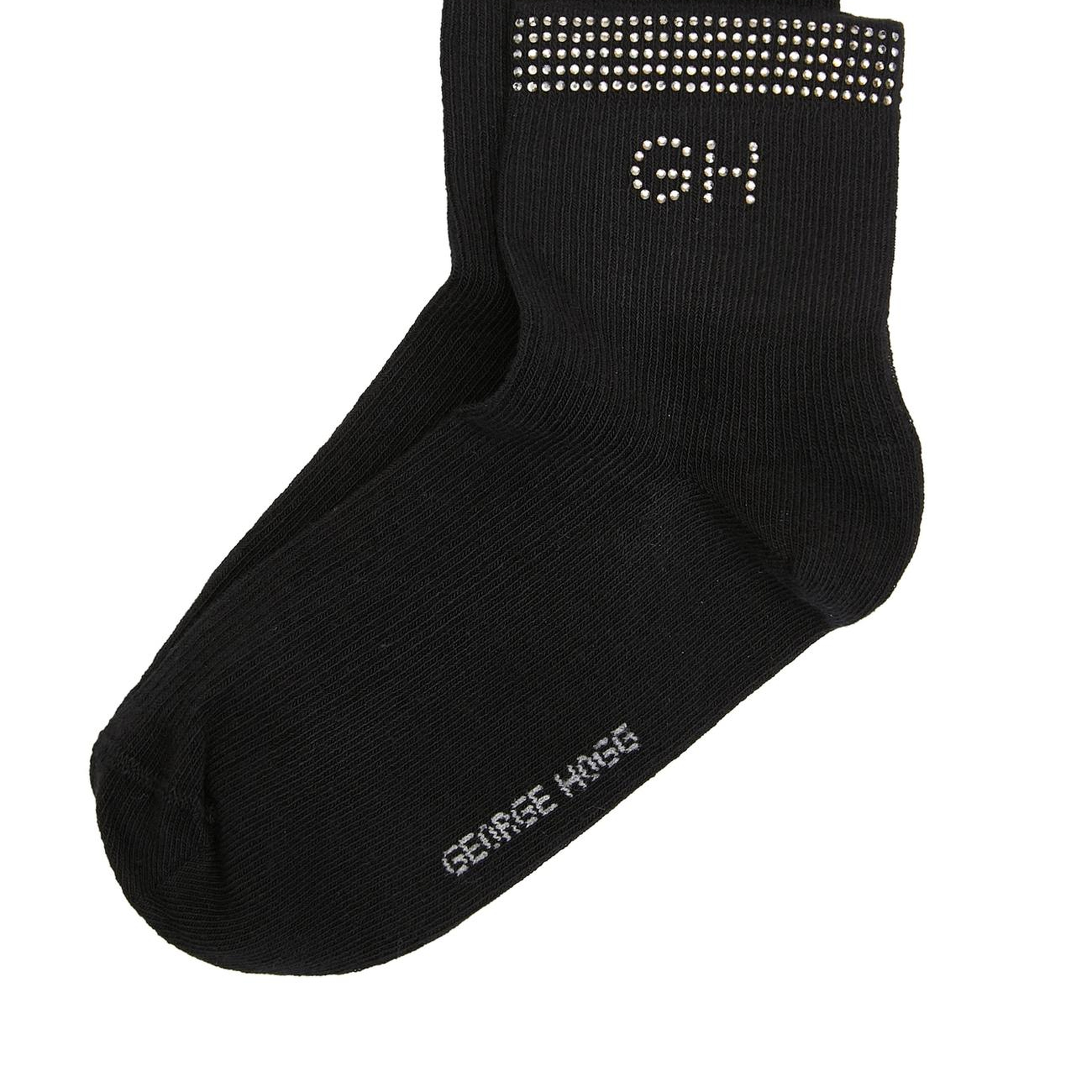 George Hogg Kadın Siyah Sneaker Çorap