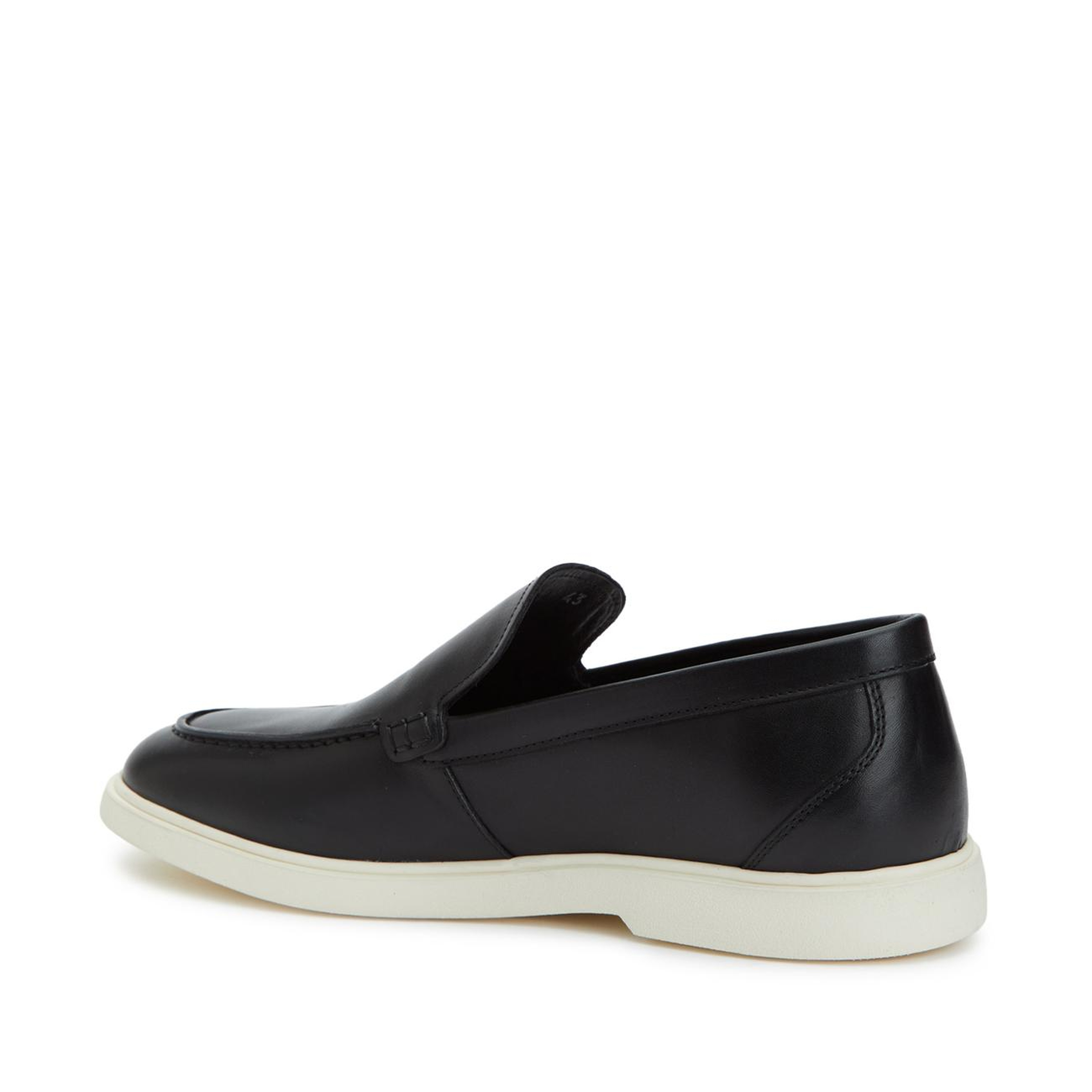 Divarese Erkek Siyah Deri Loafer