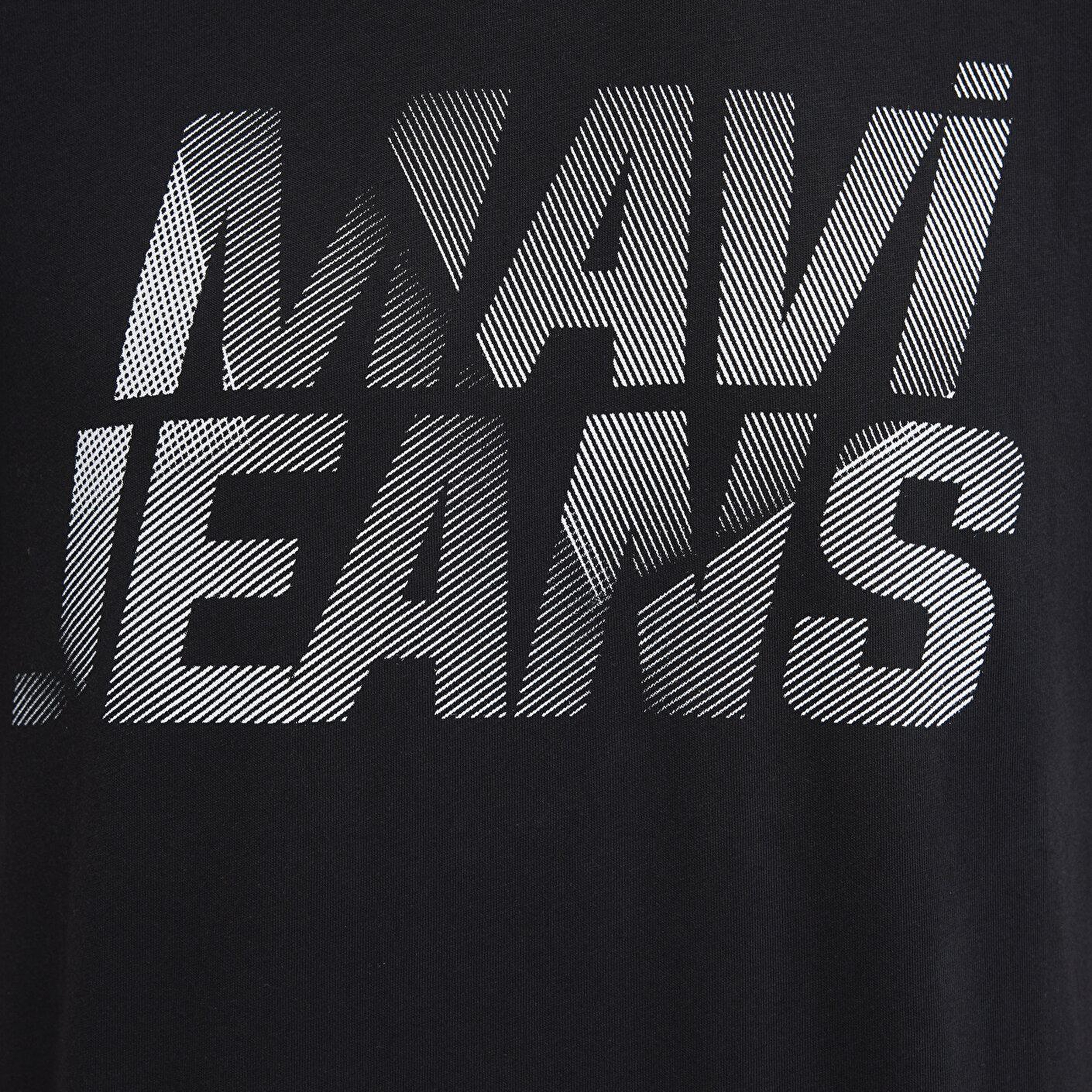 Mavi Mavi Logo Baskılı Siyah Tişört Regular Fit / Normal Kesim 0610260-900