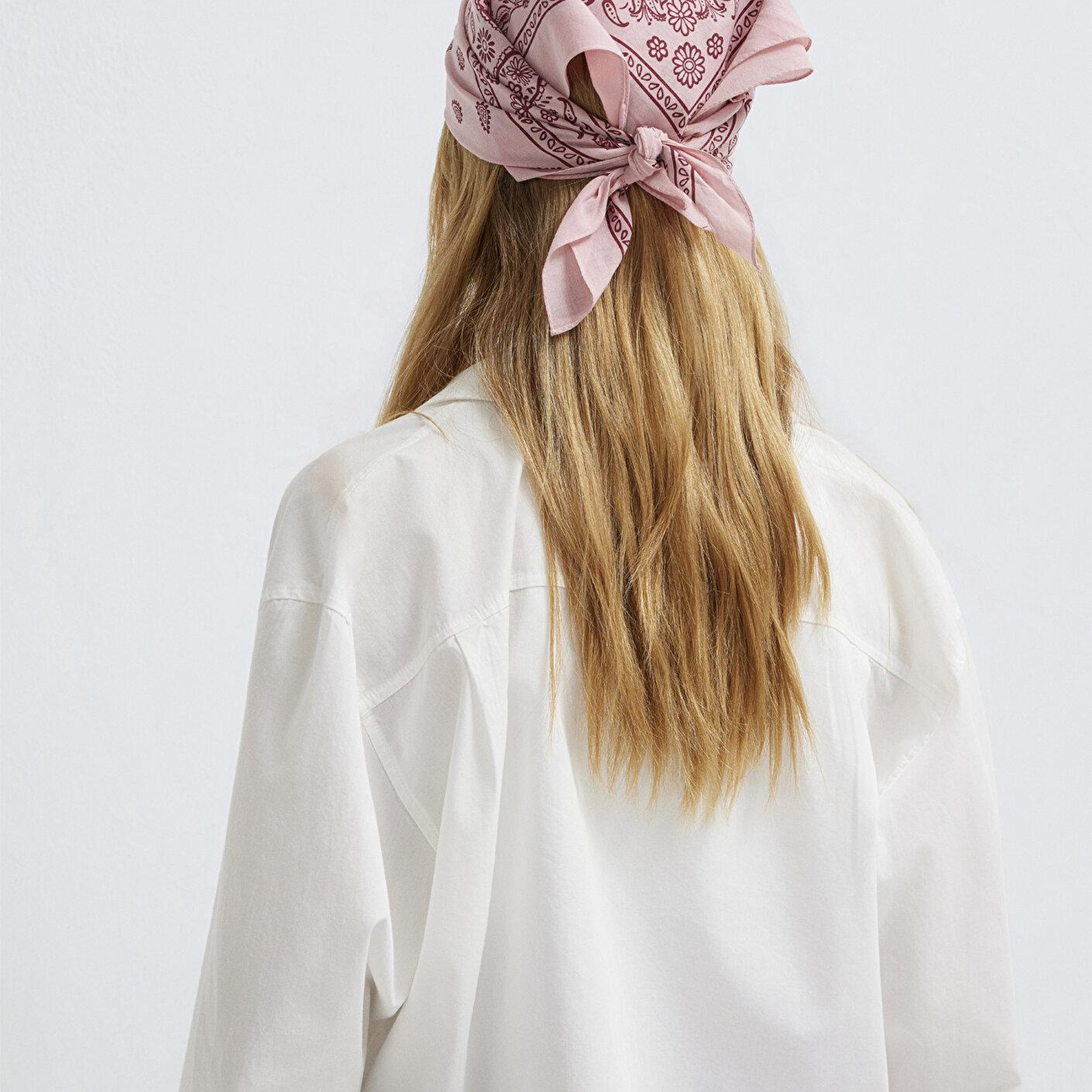 Mavi Pembe Bandana 1911810-17865