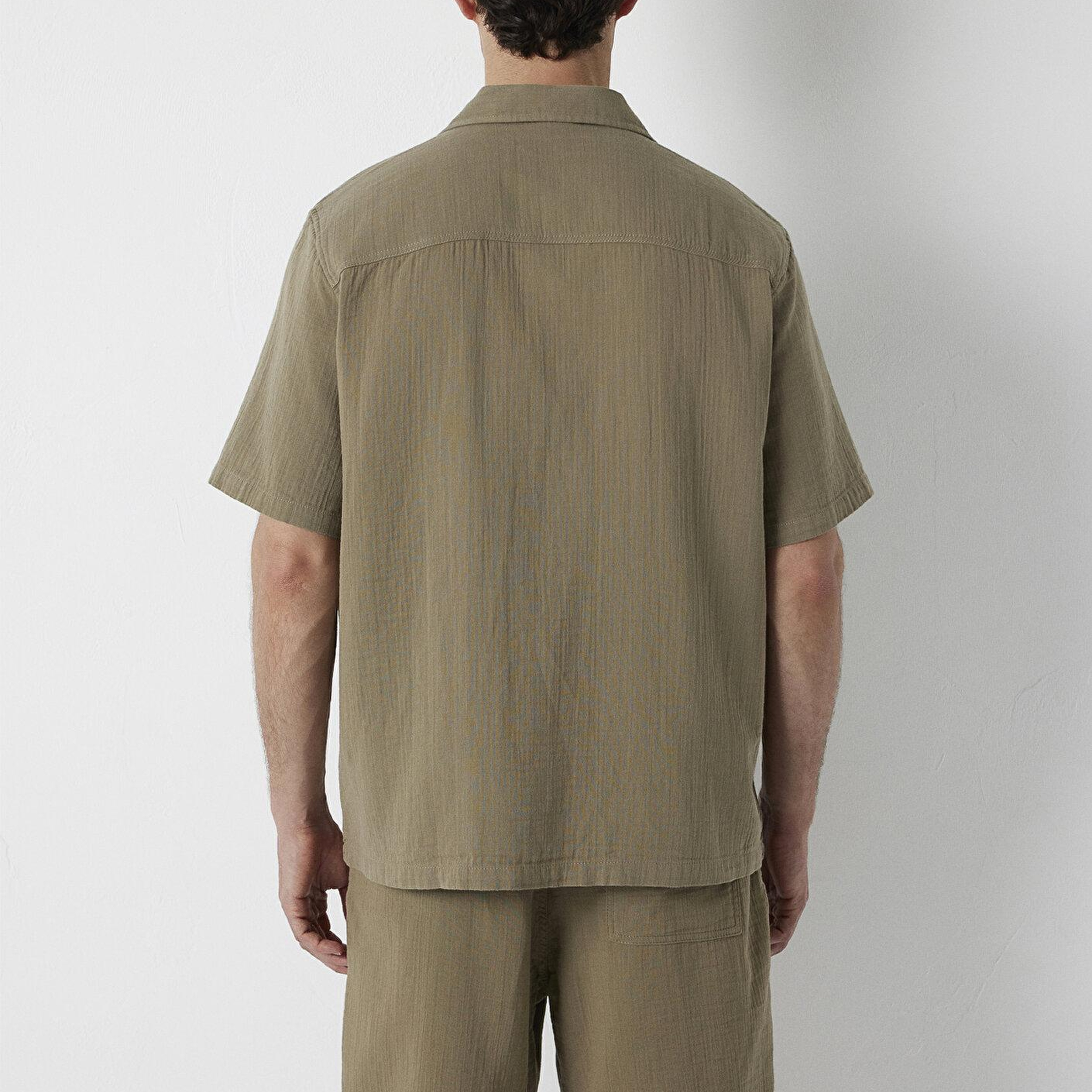 Mavi Yeşil Gömlek Regular Fit / Normal Kesim 0211532-71568