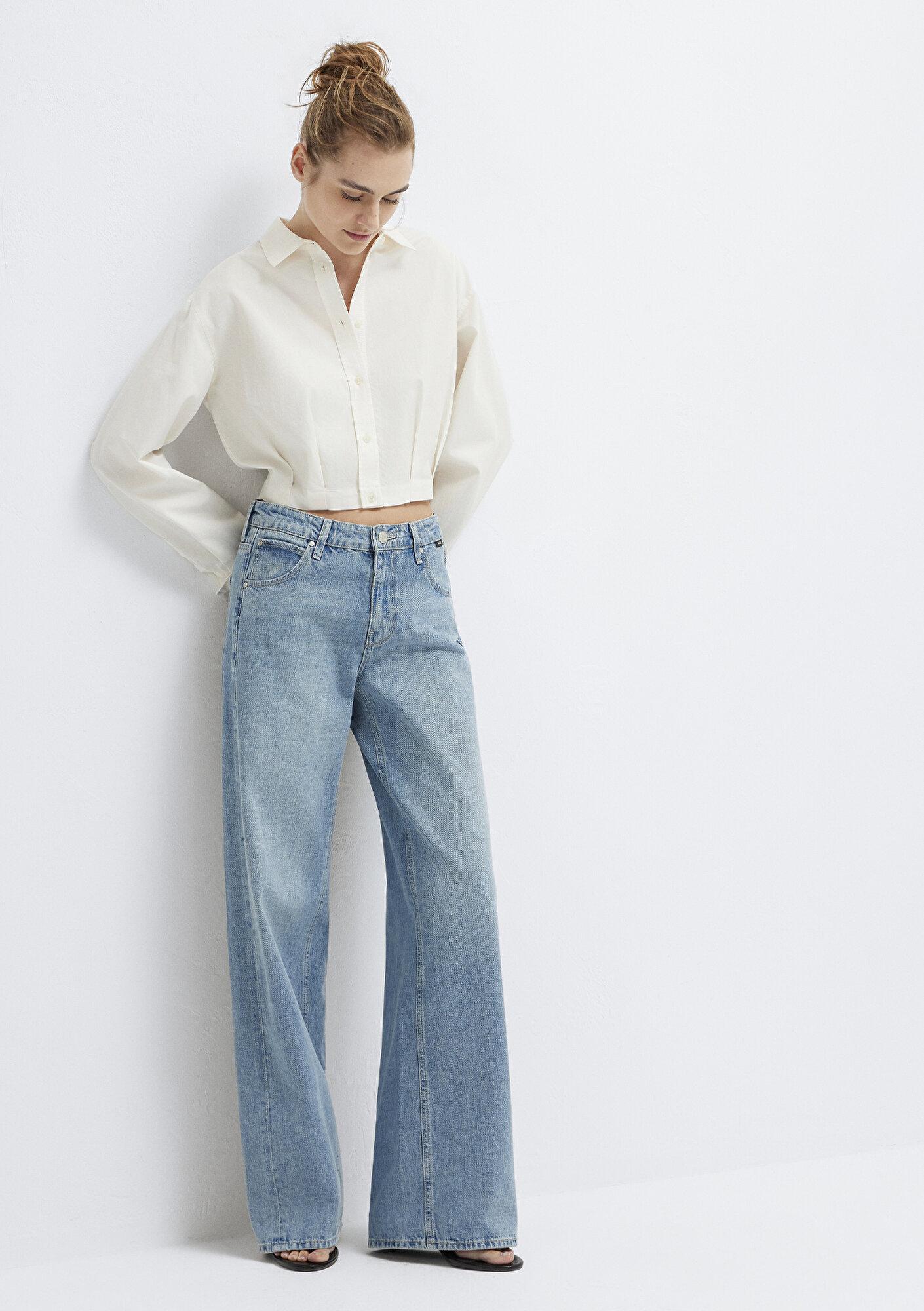 Mavi Siena Iconic Puslu Açık Mavi Jean Pantolon 1010763-A3902