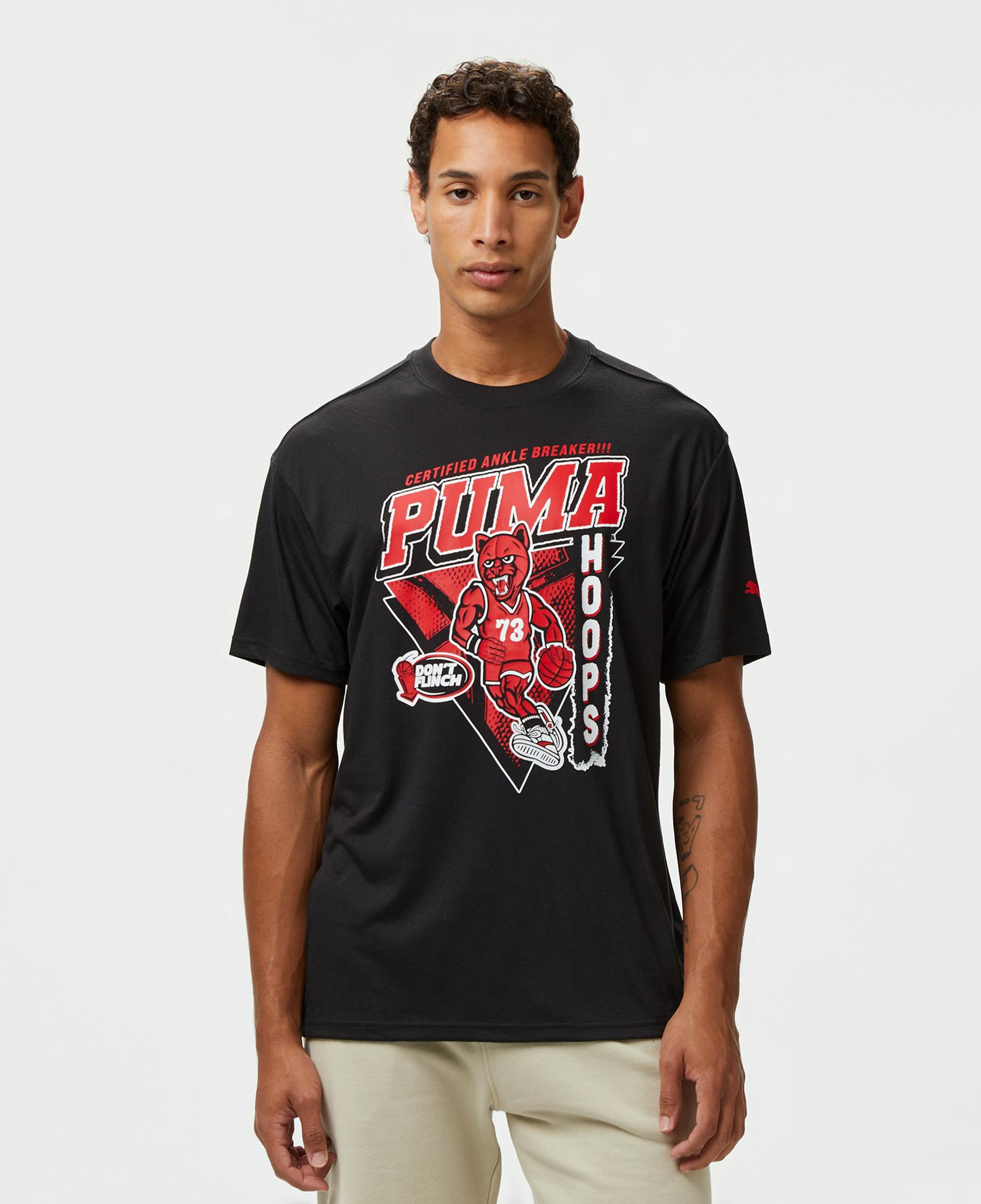 Puma Rival Rage 5 Erkek Siyah T-Shirt