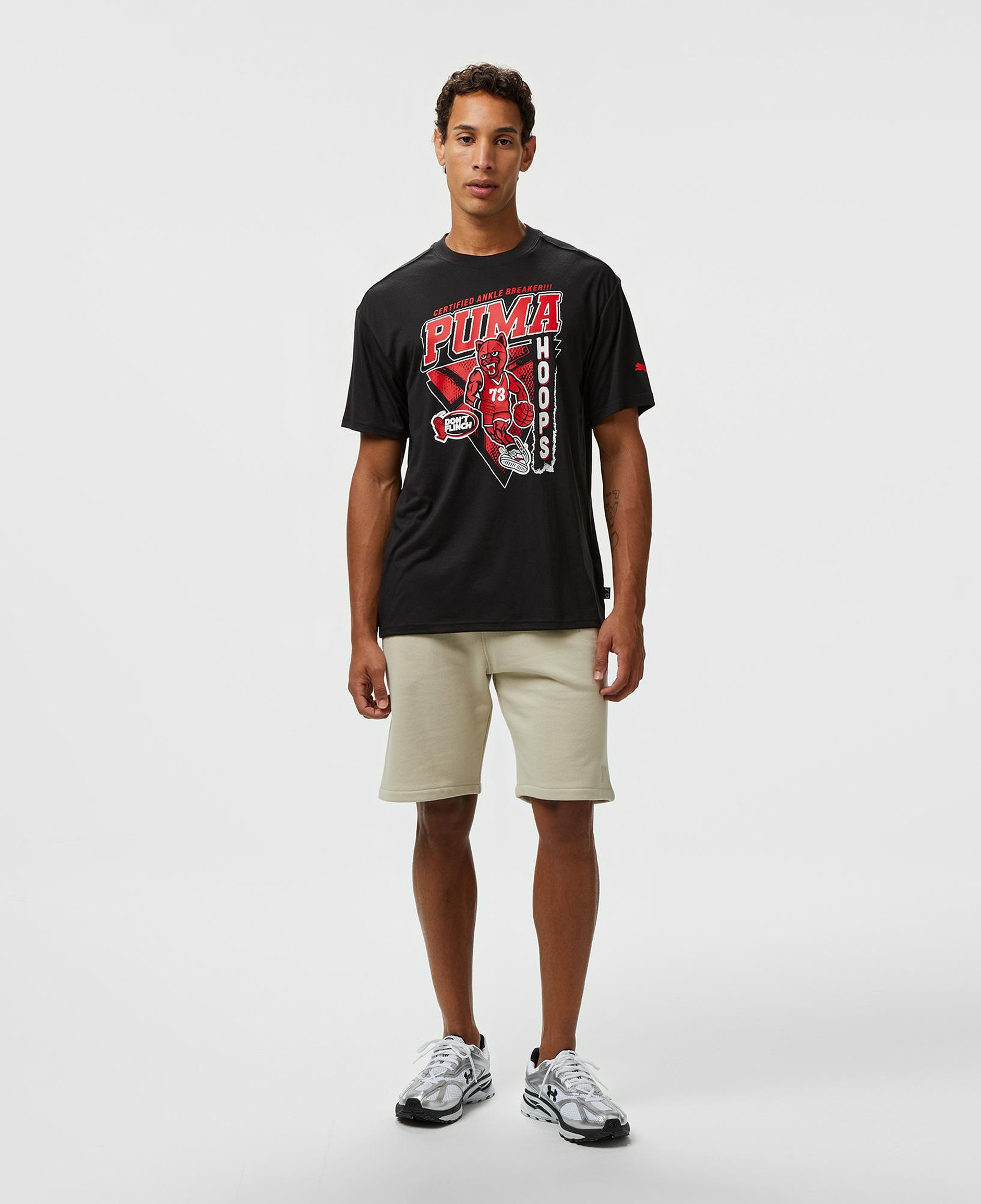 Puma Rival Rage 5 Erkek Siyah T-Shirt