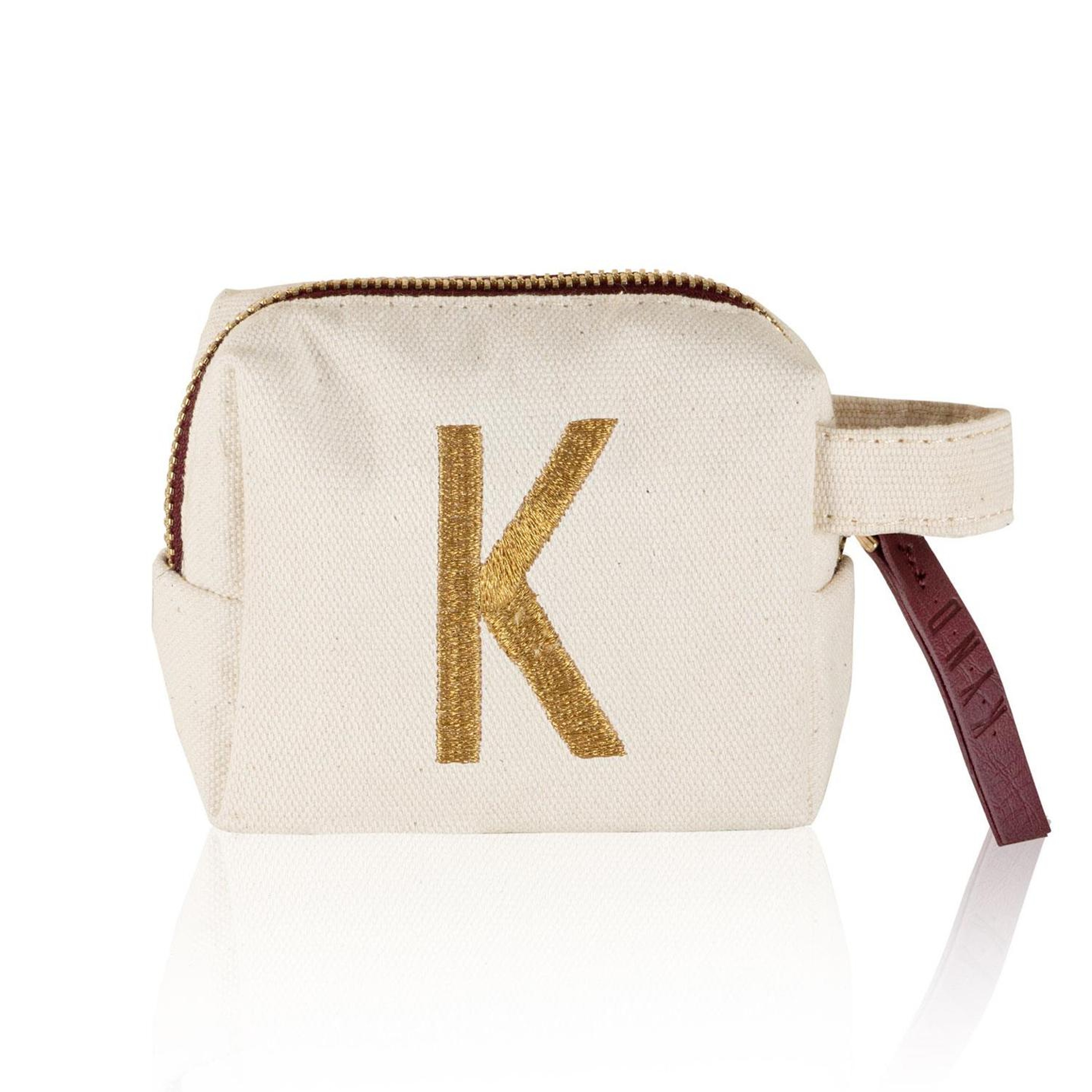 Harf Nakışlı Çanta K 14x12 cm