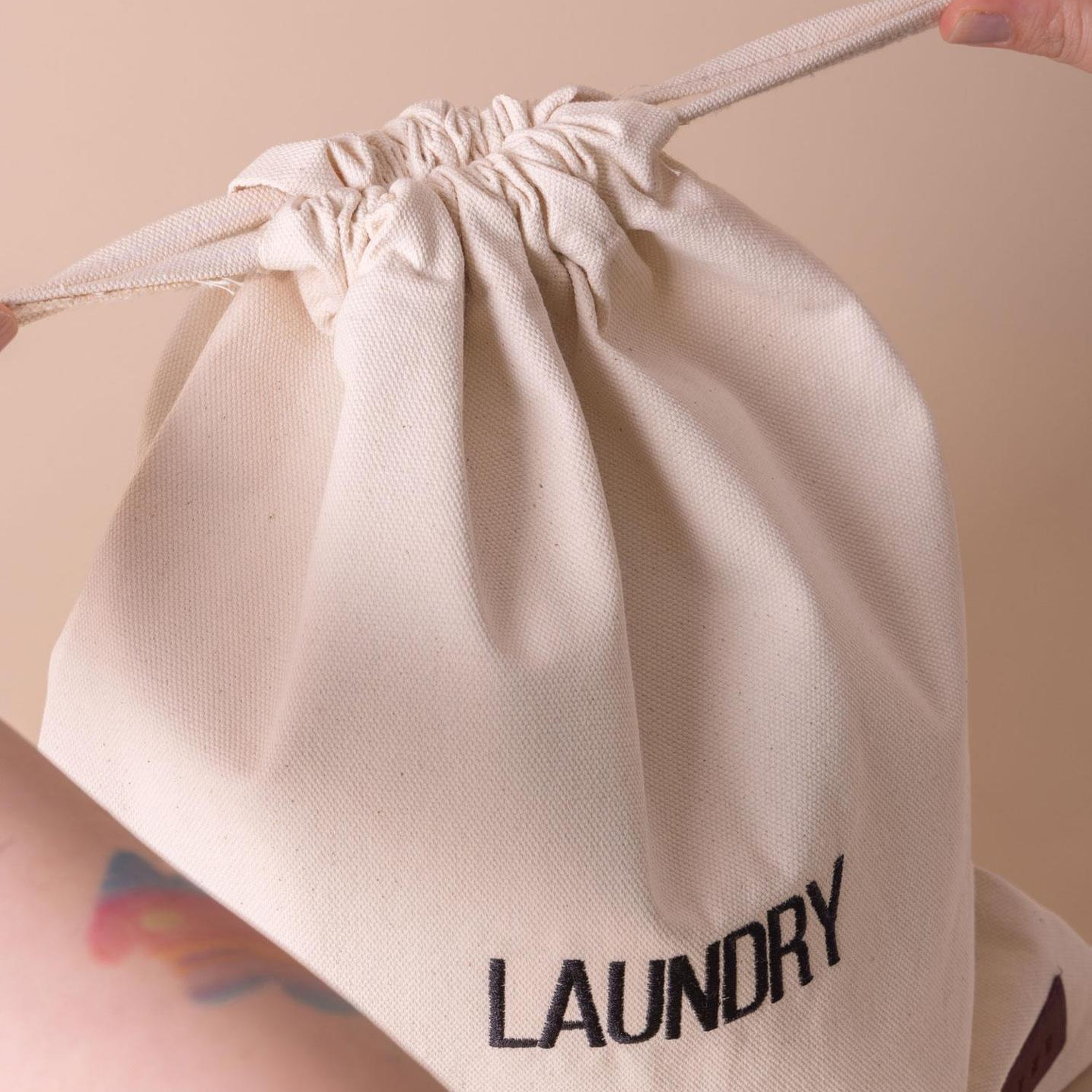 Laundry Büzgülü Çanta 32x40 cm