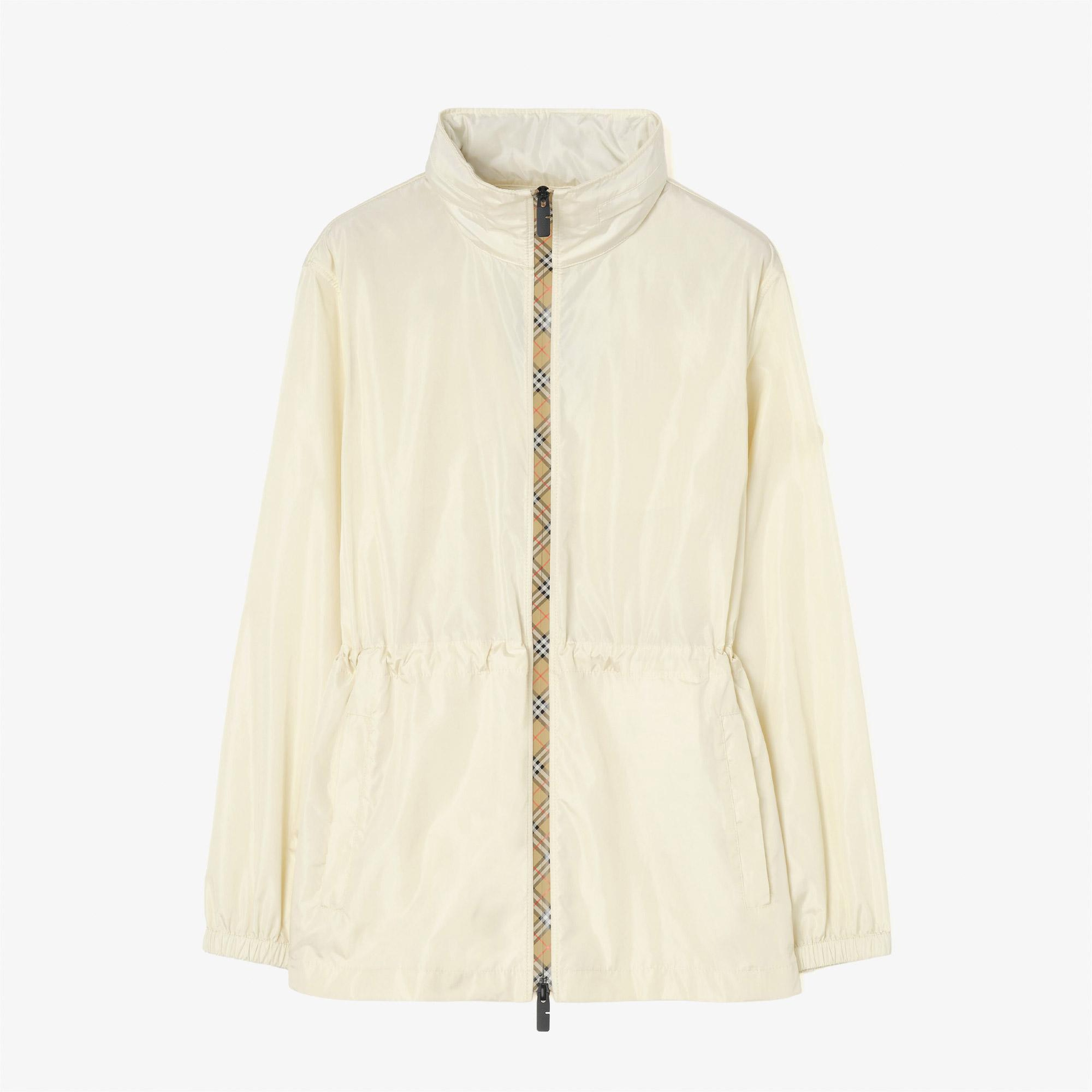 Burberry Blackpool Kadın Beyaz Mont