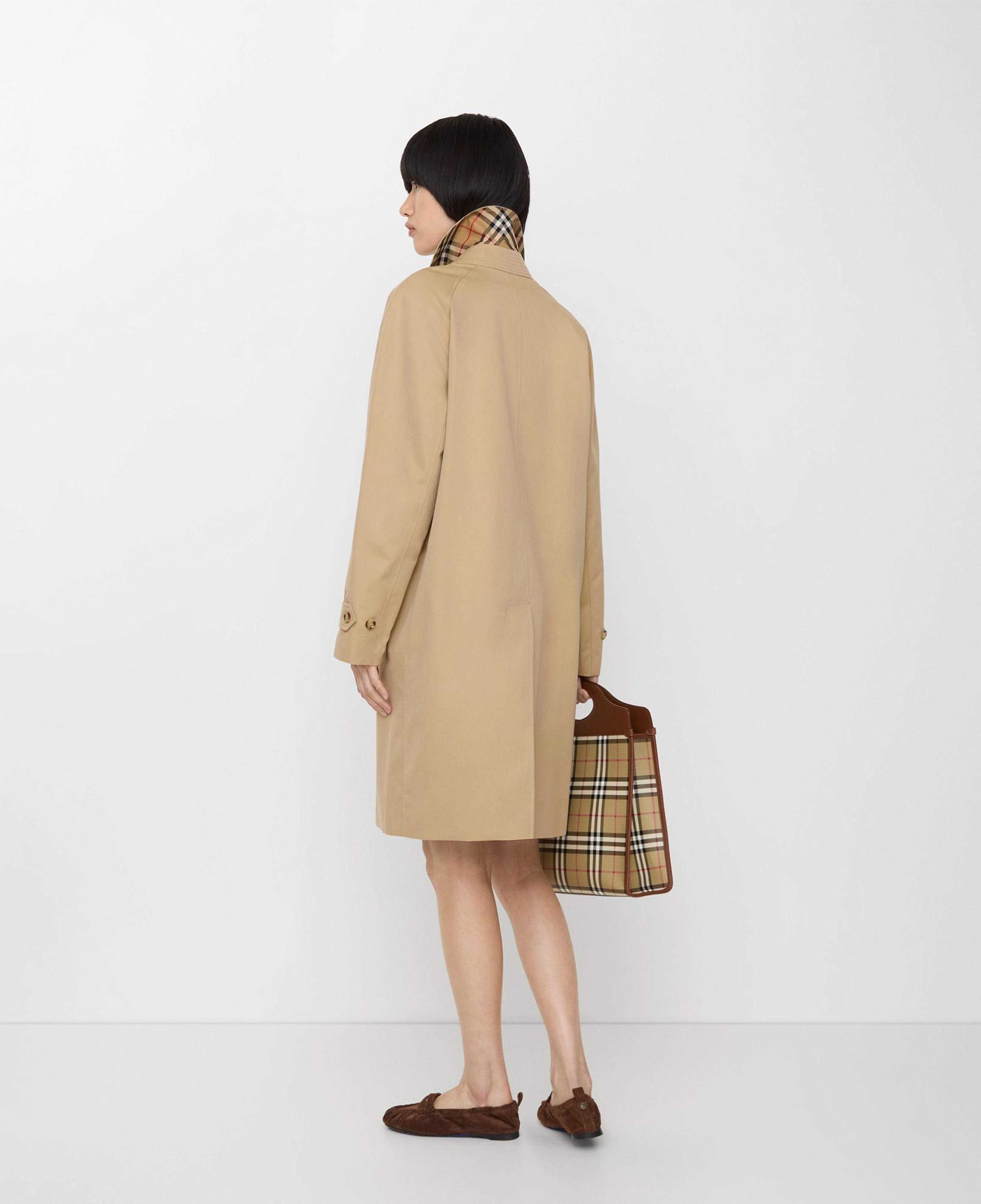 Burberry Mid-length Camden Heritage Kadın Bej Pardesü