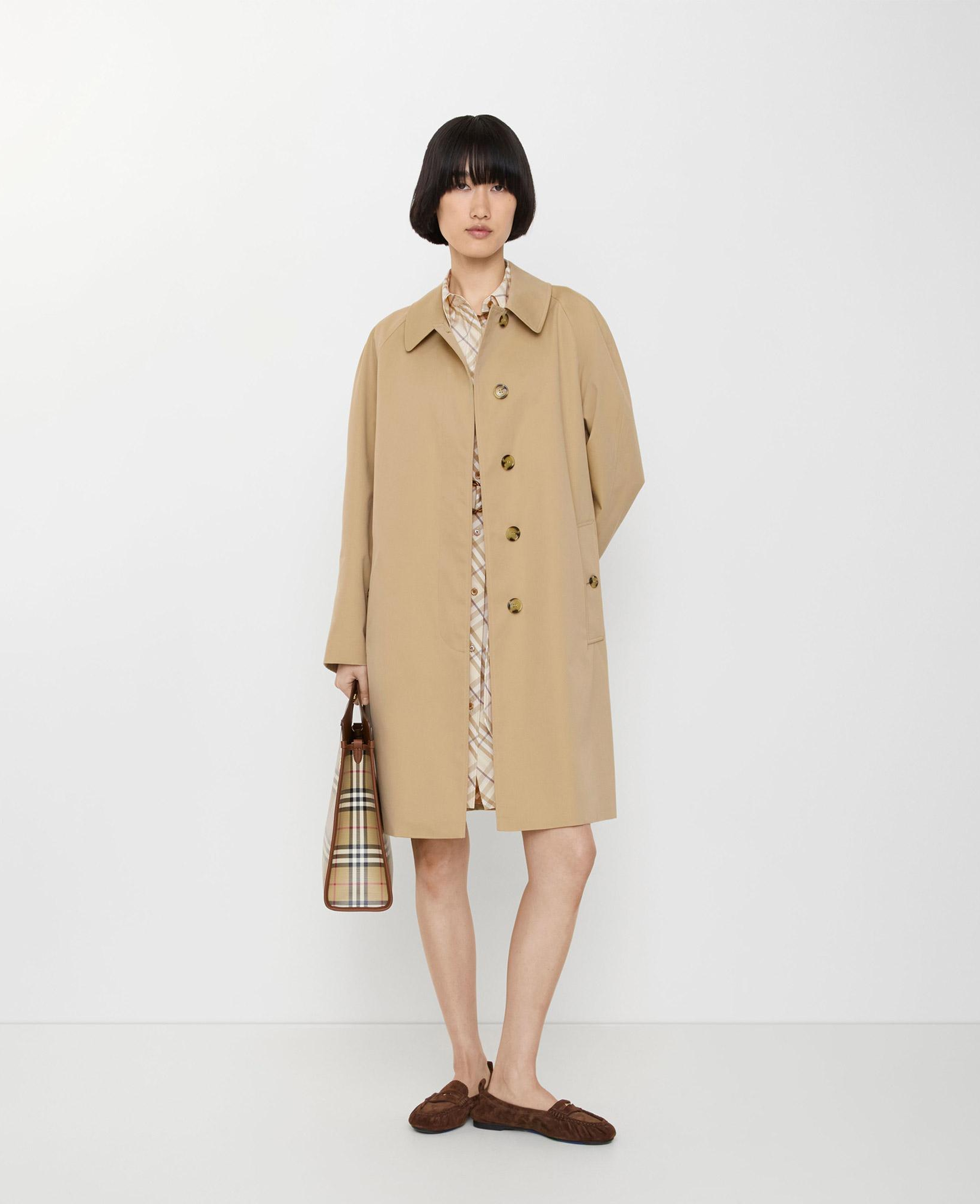 Burberry Mid-length Camden Heritage Kadın Bej Pardesü