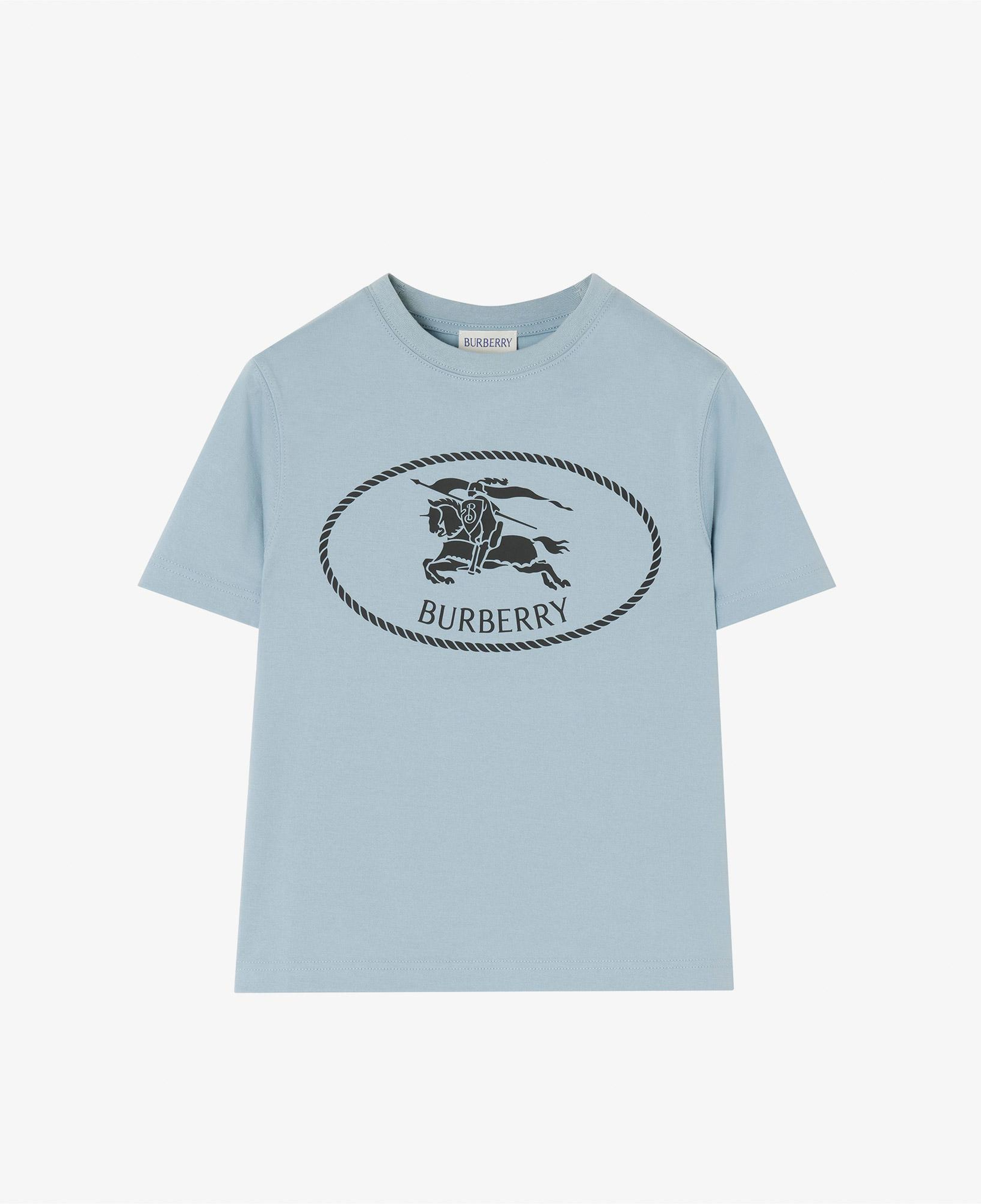 Burberry Cedar Crest Çocuk Mavi T-Shirt