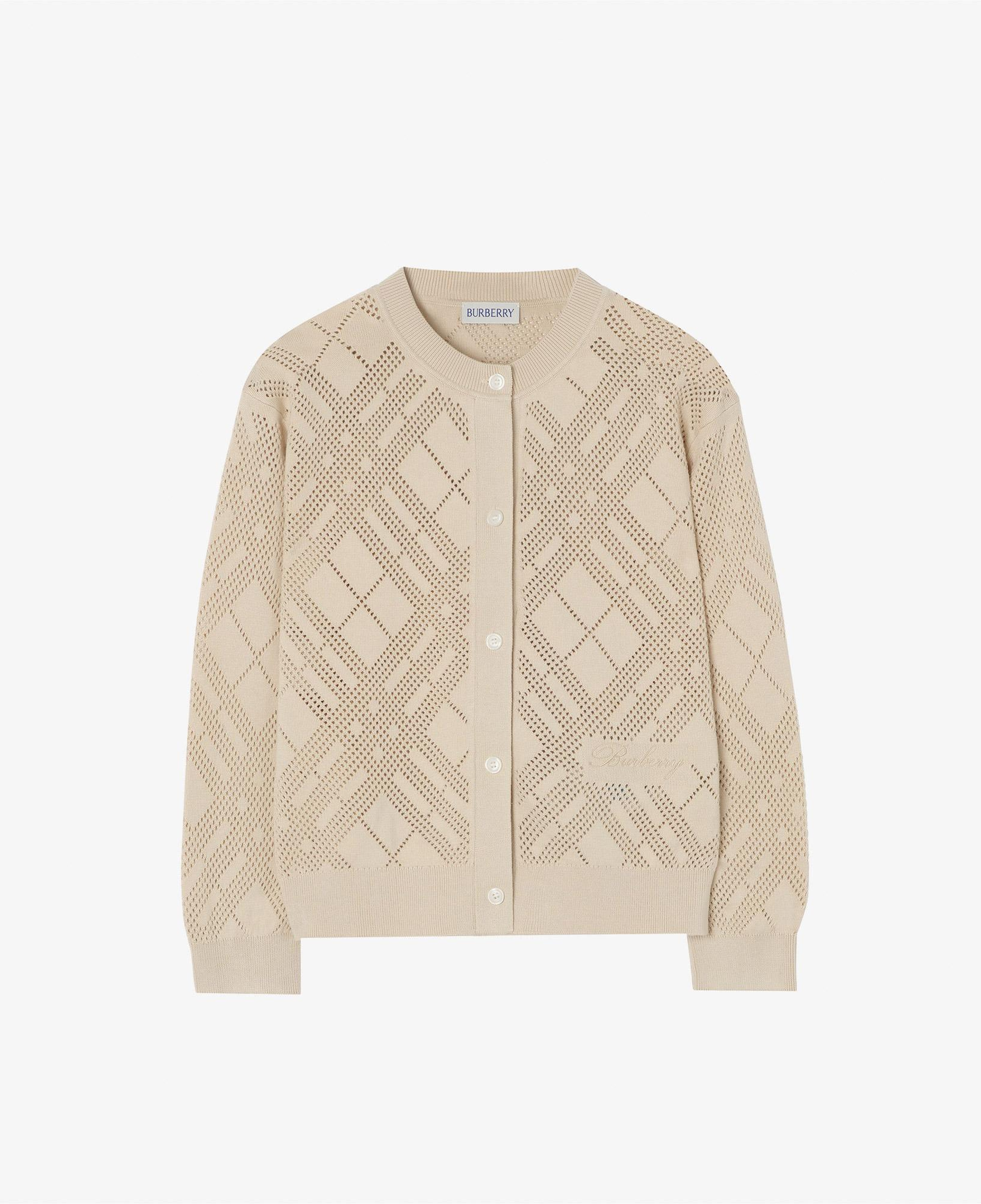 Burberry Katrina Check Çocuk Bej Hırka